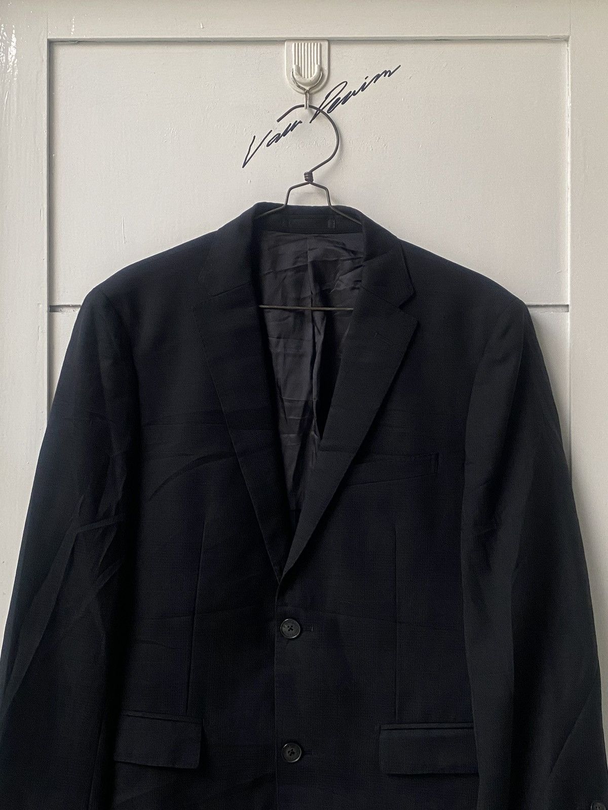 Burberry BURBERRY Black Suit Size 42L - 2 Thumbnail