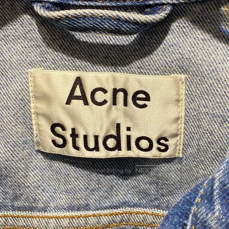 Acne Studios Acne Studios Washed Blue Denim Jacket Size US M / EU 48-50 / 2 - 3 Thumbnail