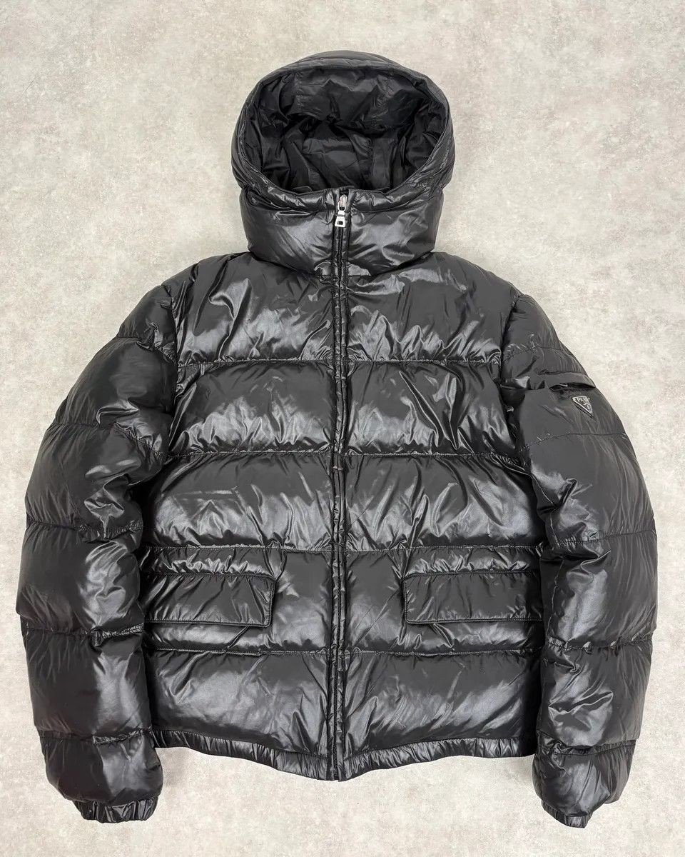 Prada FW2010 Prada Black Nylon Quilted Puffer Jacket Size US M / EU 48-50 / 2 - 1 Thumbnail