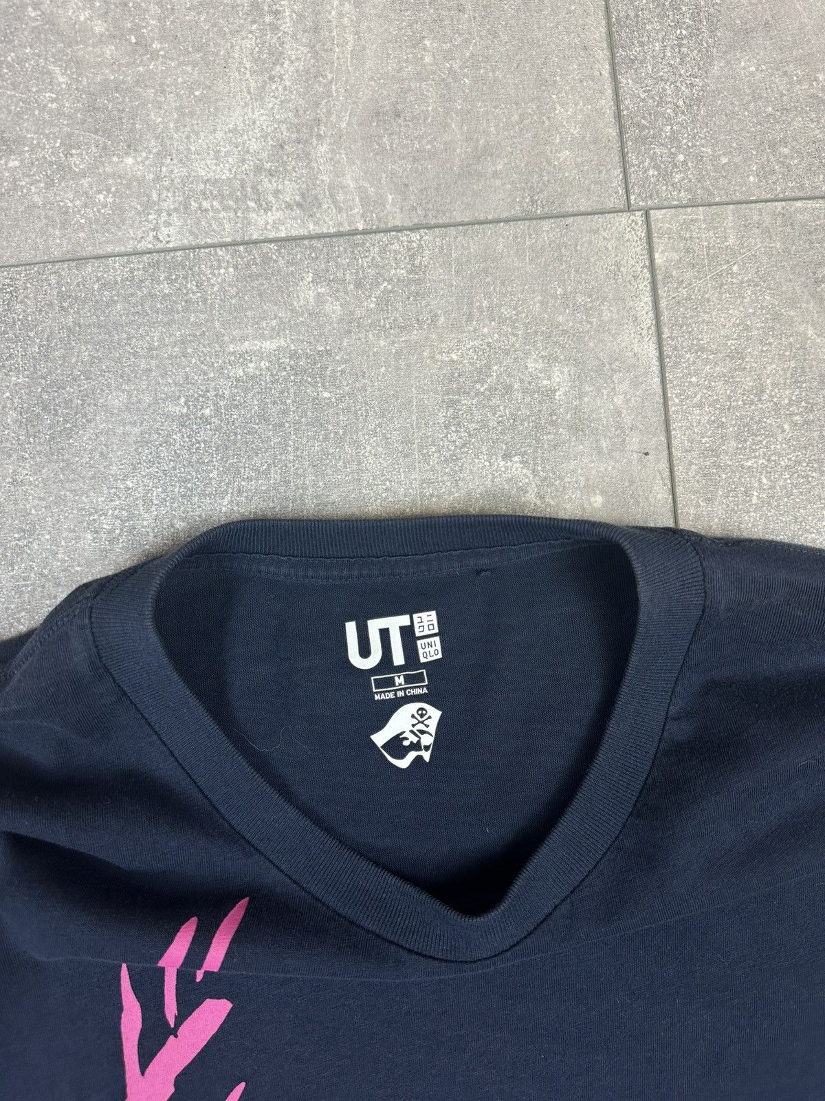 Japanese Brand × Uniqlo × Vintage Men’s Uniqlo overprint Japanese tee Size US M / EU 48-50 / 2 - 5 Thumbnail