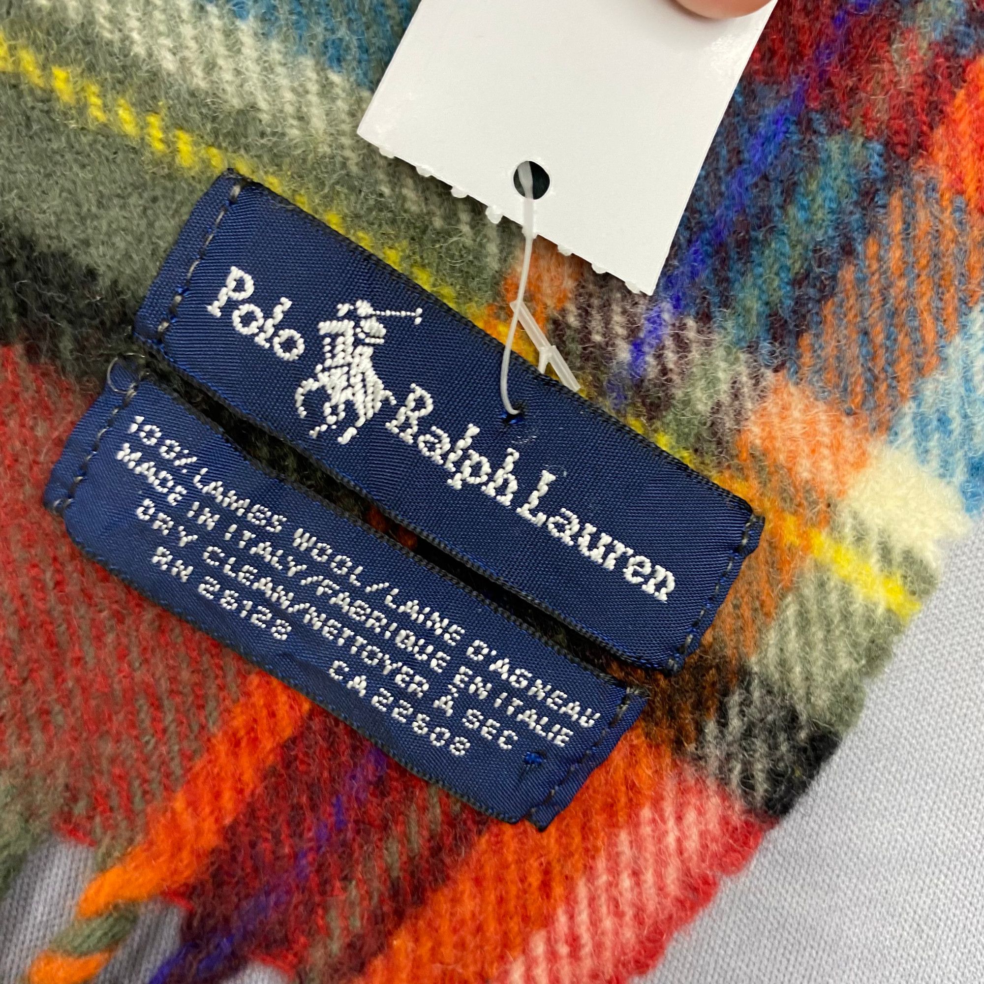 Polo Ralph Lauren Vintage Polo Ralph Lauren Scarf Muffler Wool Plaid Scarves Size ONE SIZE - 5 Thumbnail