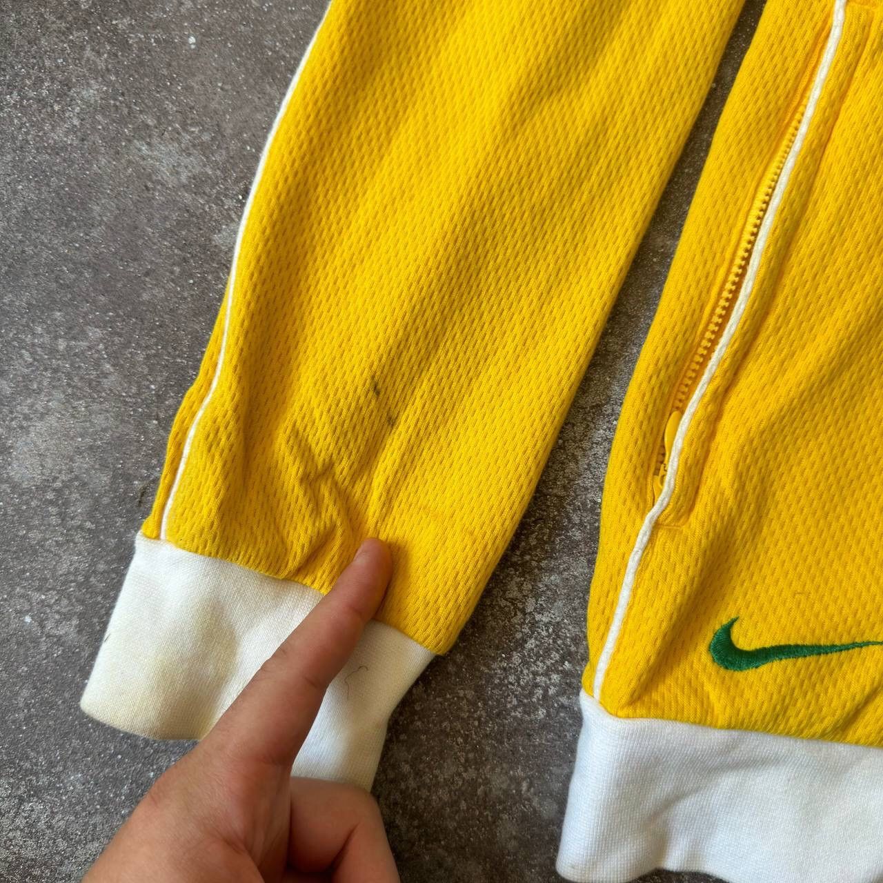 Nike × Vintage 00’s Nike Vintage Brazil #10 Ronaldinho Soccer Track Jacket Size US L / EU 52-54 / 3 - 12 Thumbnail