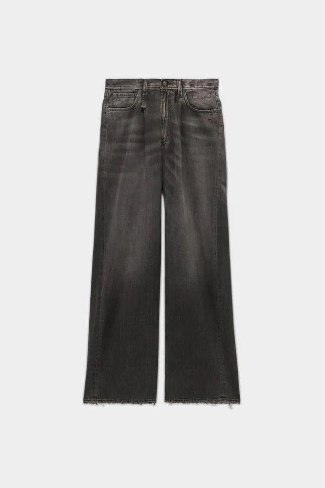 R13 DAMON PLEATED WIDE LEG - ELLERY BLACK SIZE 30 Size 30" / US 8 / IT 44 - 8 Thumbnail