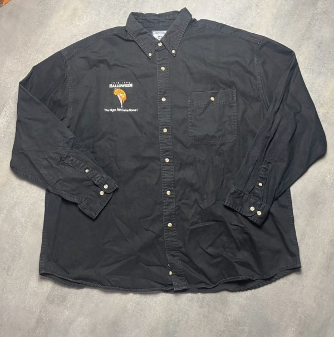 Lee Chemise Lee Halloween 1978–1998 brodée – Michael Myers Size US XXL / EU 58 / 5 - 5 Thumbnail