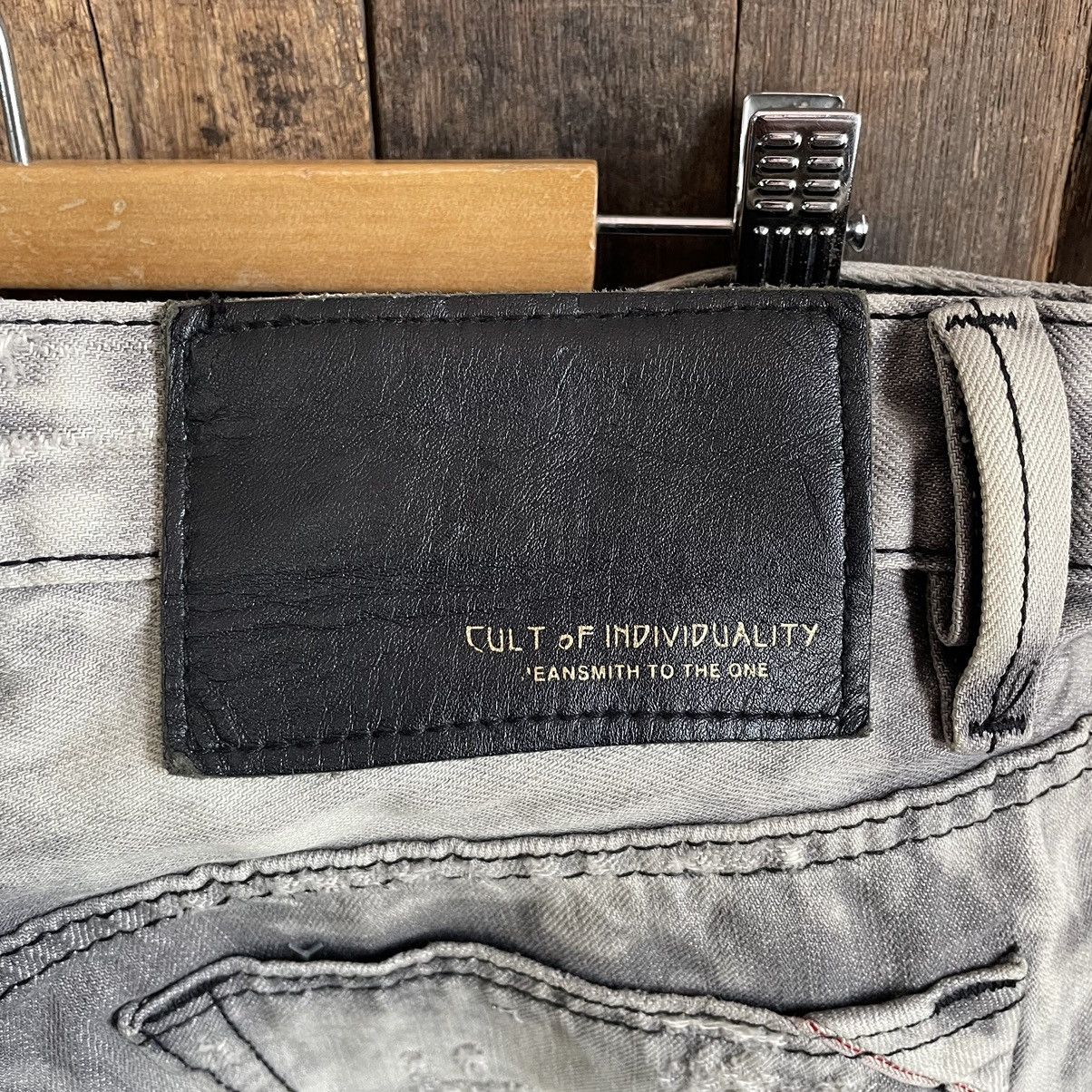 Cult Of Individuality Cult of Individuality Boro Denim Jeans Size US 32 / EU 48 - 11 Thumbnail