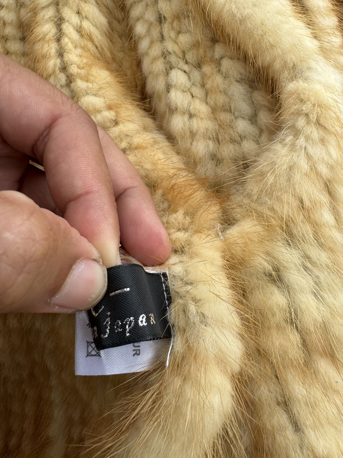 Japanese Brand Real faux fur cardigan Size US S / EU 44-46 / 1 - 5 Thumbnail