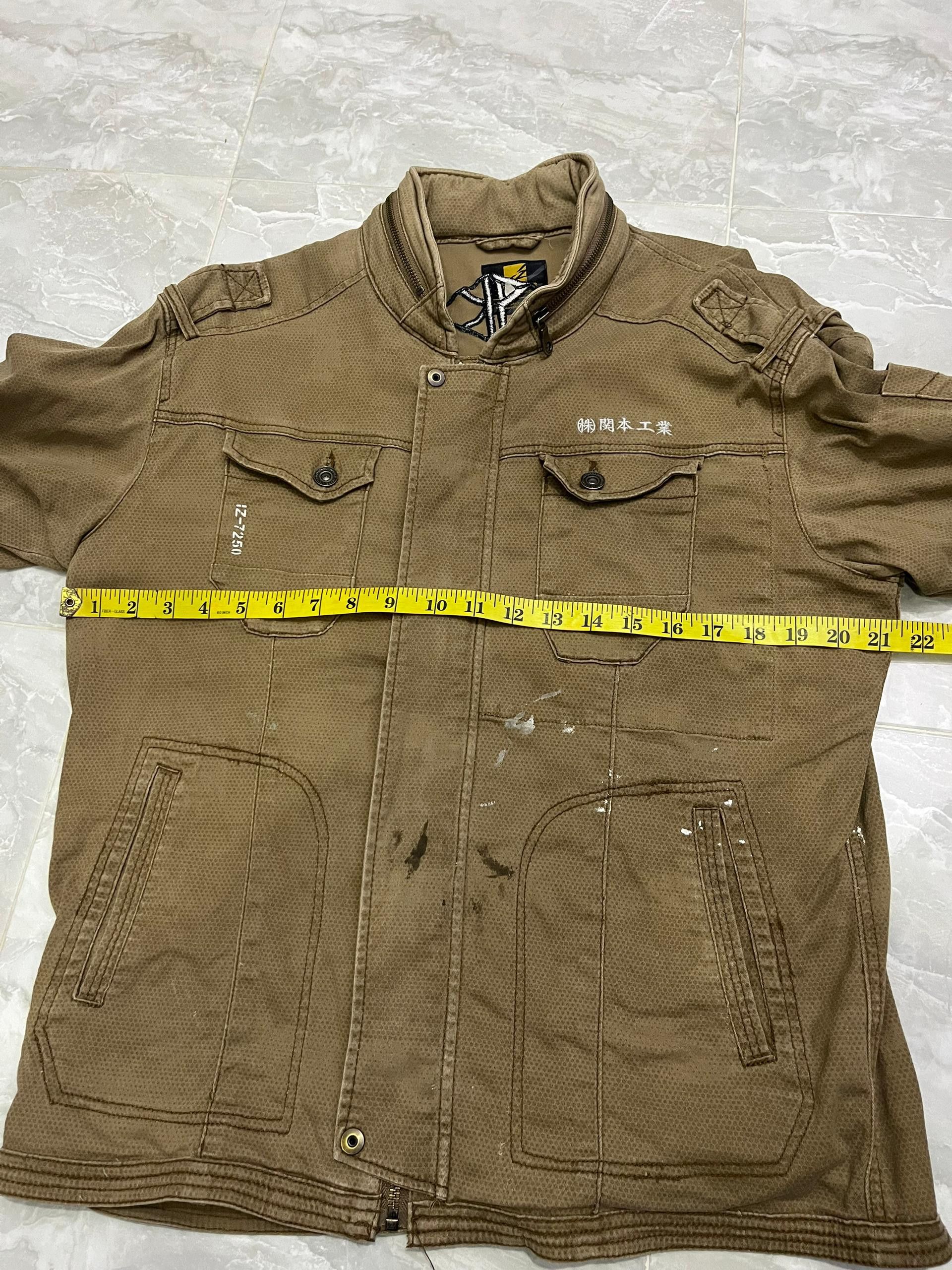 Japanese Brand I’Z Frontier Japanese Workwear Jacket w/ Hidden Hood Size US L / EU 52-54 / 3 - 18 Thumbnail