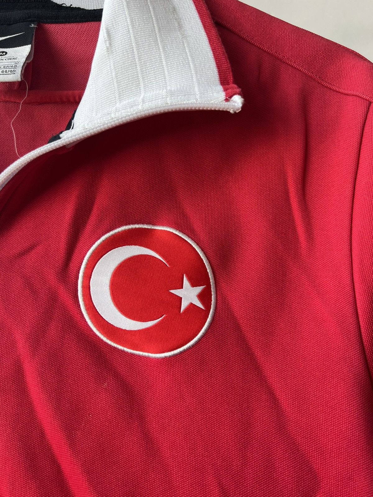 Nike TURKEY TEAM 2010/11 TRAINING NIKE SOCCER FOOTBALL ZIP JACKET Size US M / EU 48-50 / 2 - 6 Thumbnail