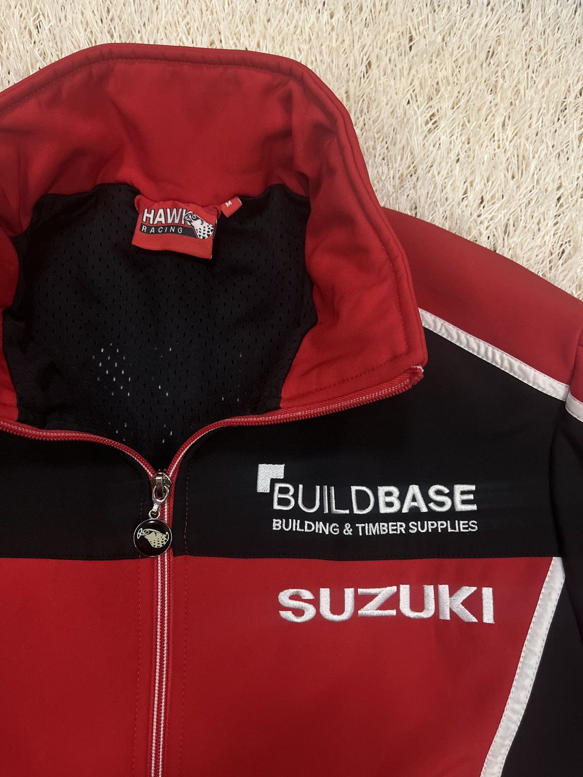 Vintage VTG Suzuki Build Base Racing Jacket HAWK Size US M / EU 48-50 / 2 - 3 Thumbnail