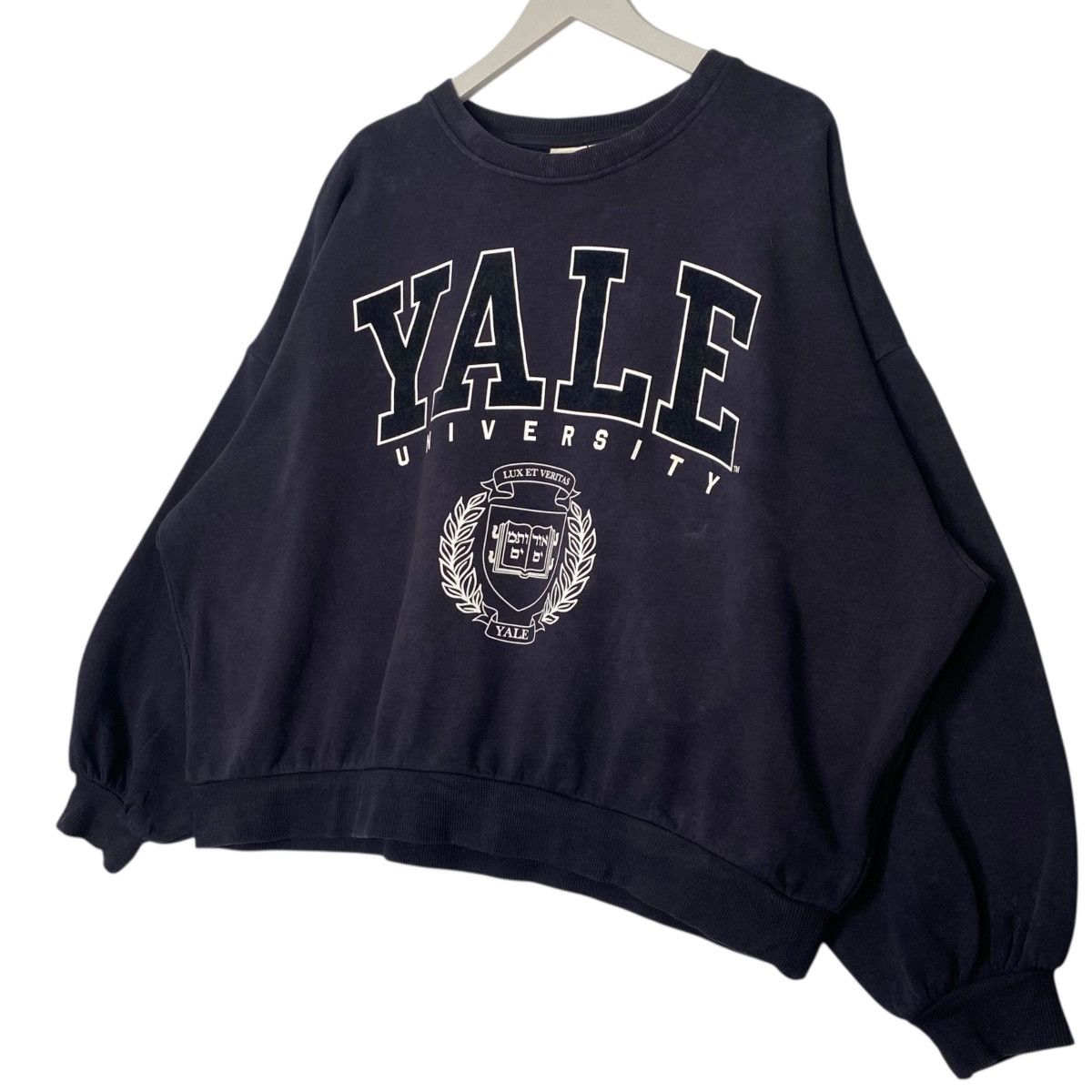 Vintage Vintage HM Yale Big Printed Crewneck Sweatshirt Black Size L Size US L / EU 52-54 / 3 - 2 Thumbnail