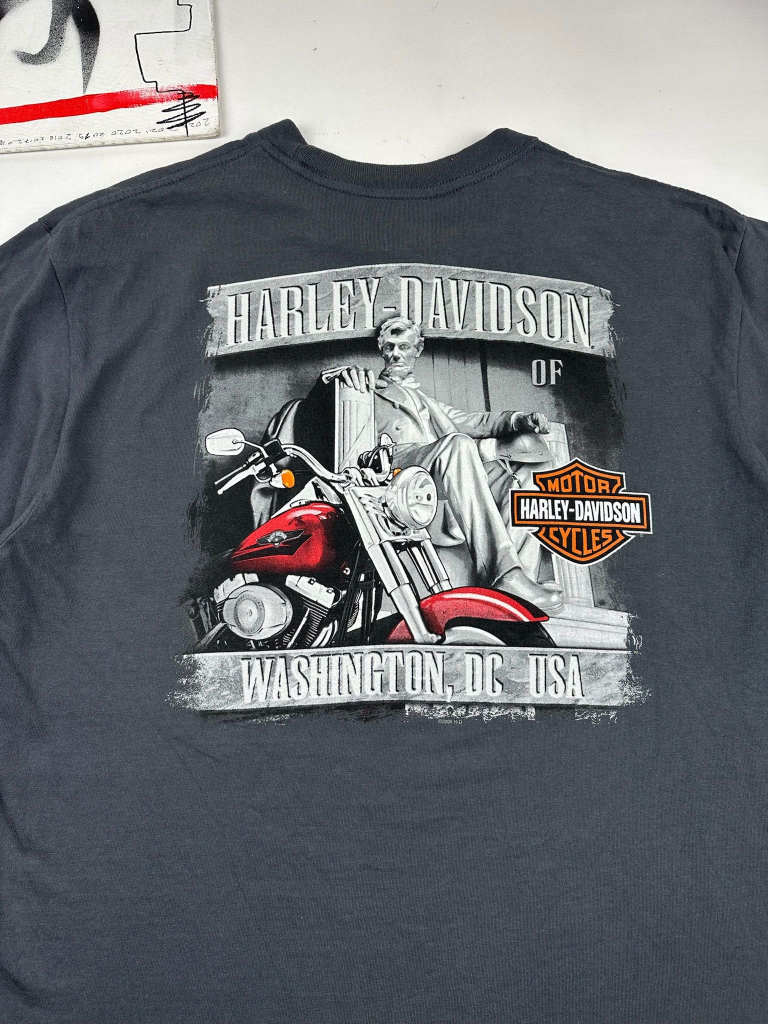 Harley Davidson Vintage Harley Davidson Eagle T-shirt Size US L / EU 52-54 / 3 - 6 Thumbnail