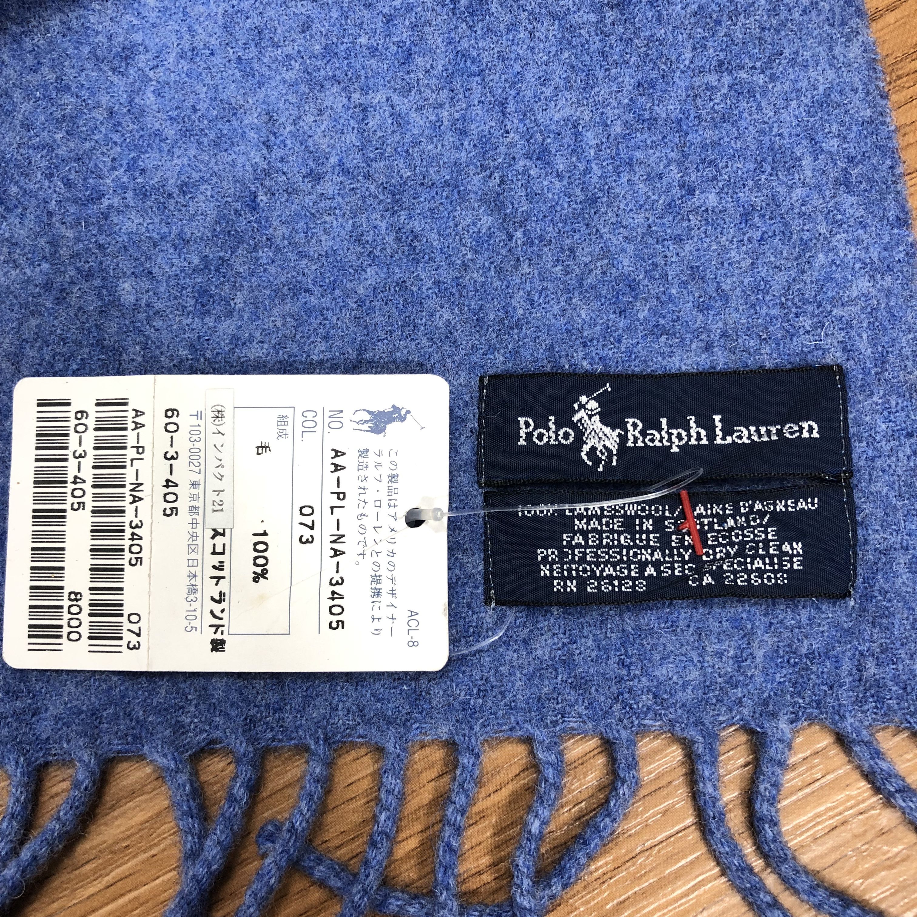 Polo Ralph Lauren Vintage Polo Ralph Lauren Scarf Muffler MF196 Size ONE SIZE - 5 Thumbnail