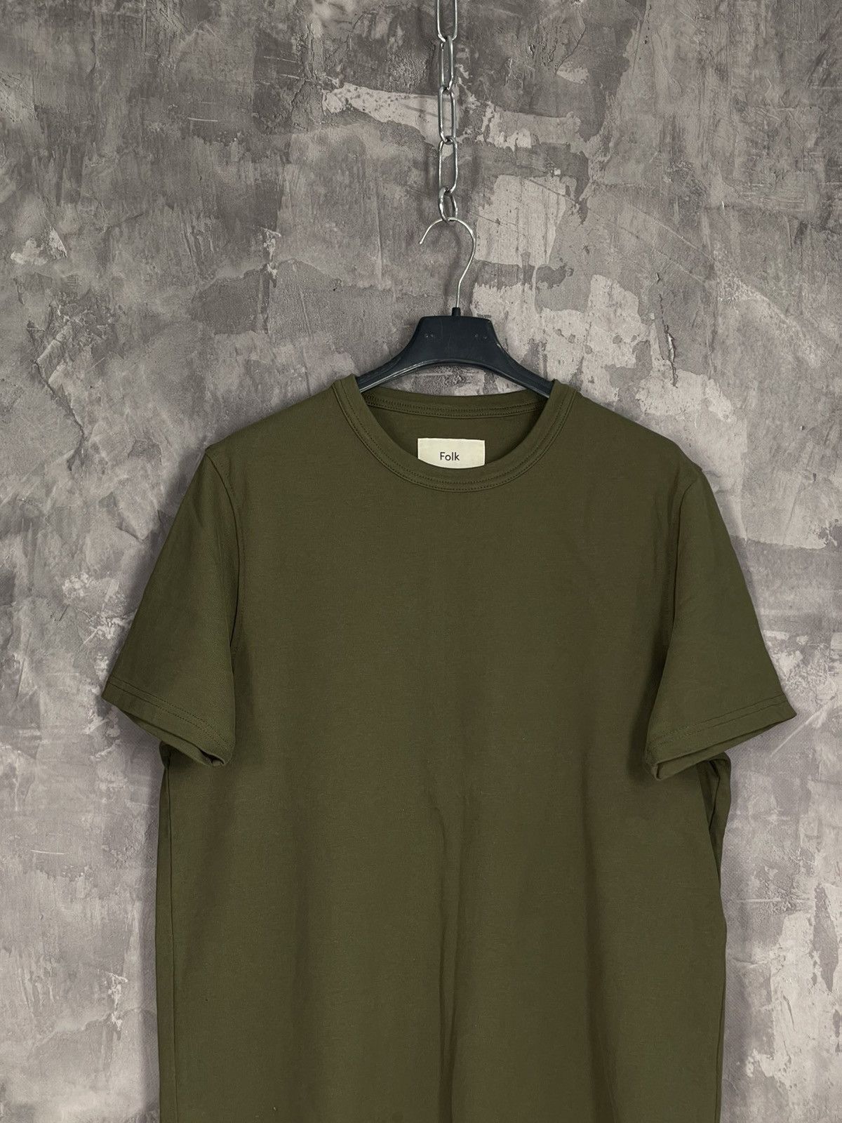 Folk Folk Basic Green Y2K Avant Garde Luxury T-Shirt Size US M / EU 48-50 / 2 - 2 Thumbnail
