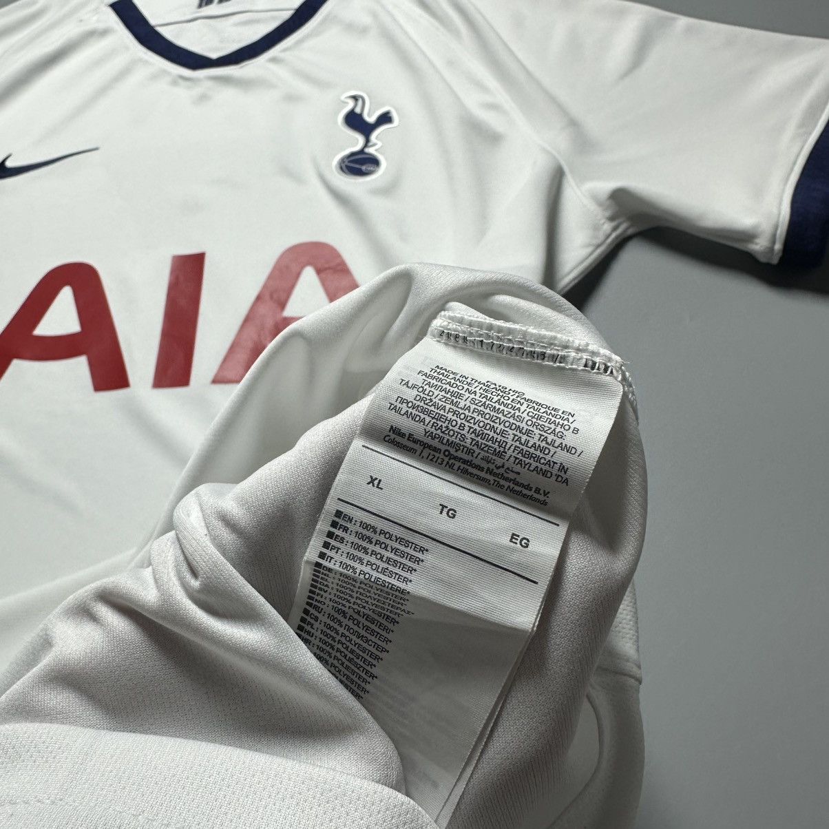 Nike TOTTENHAM NIKE 2019/2020 FOOTBALL HOME JERSEY #7 SON Size US XL / EU 56 / 4 - 11 Thumbnail