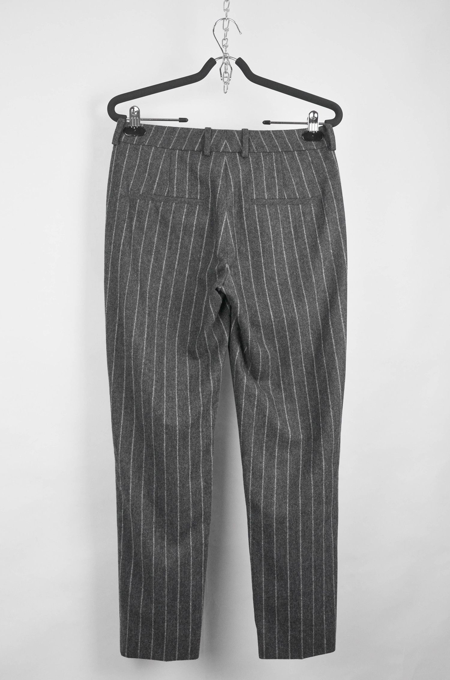 The Kooples The Kooples Pinstripe Slim Trousers Cropped - IT34 Size 24" / US 00 / IT 34 - 2 Thumbnail