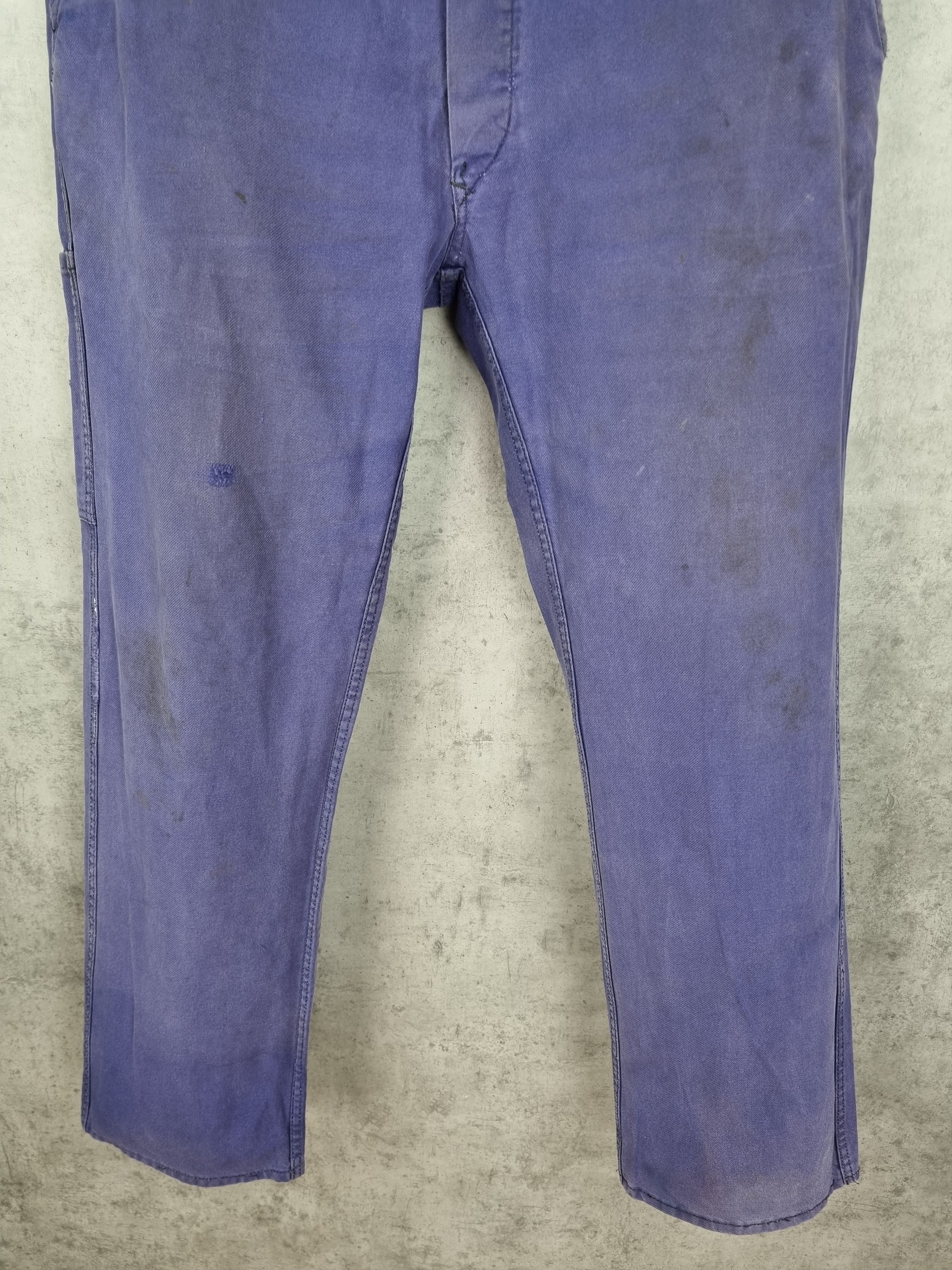 Le Laboureur 80s French Chore Vintage Worker Pants Size US 36 / EU 52 - 18 Thumbnail