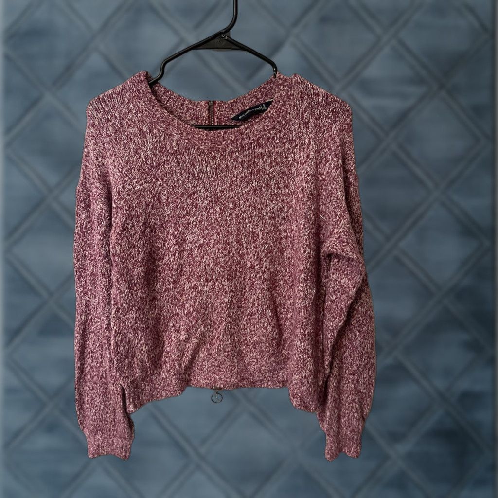 Abercrombie & Fitch ABERCROMBIE & FITCH Purple Knit Sweater Pullover Size Small Womens Size S / US 4 / IT 40 - 1 Thumbnail