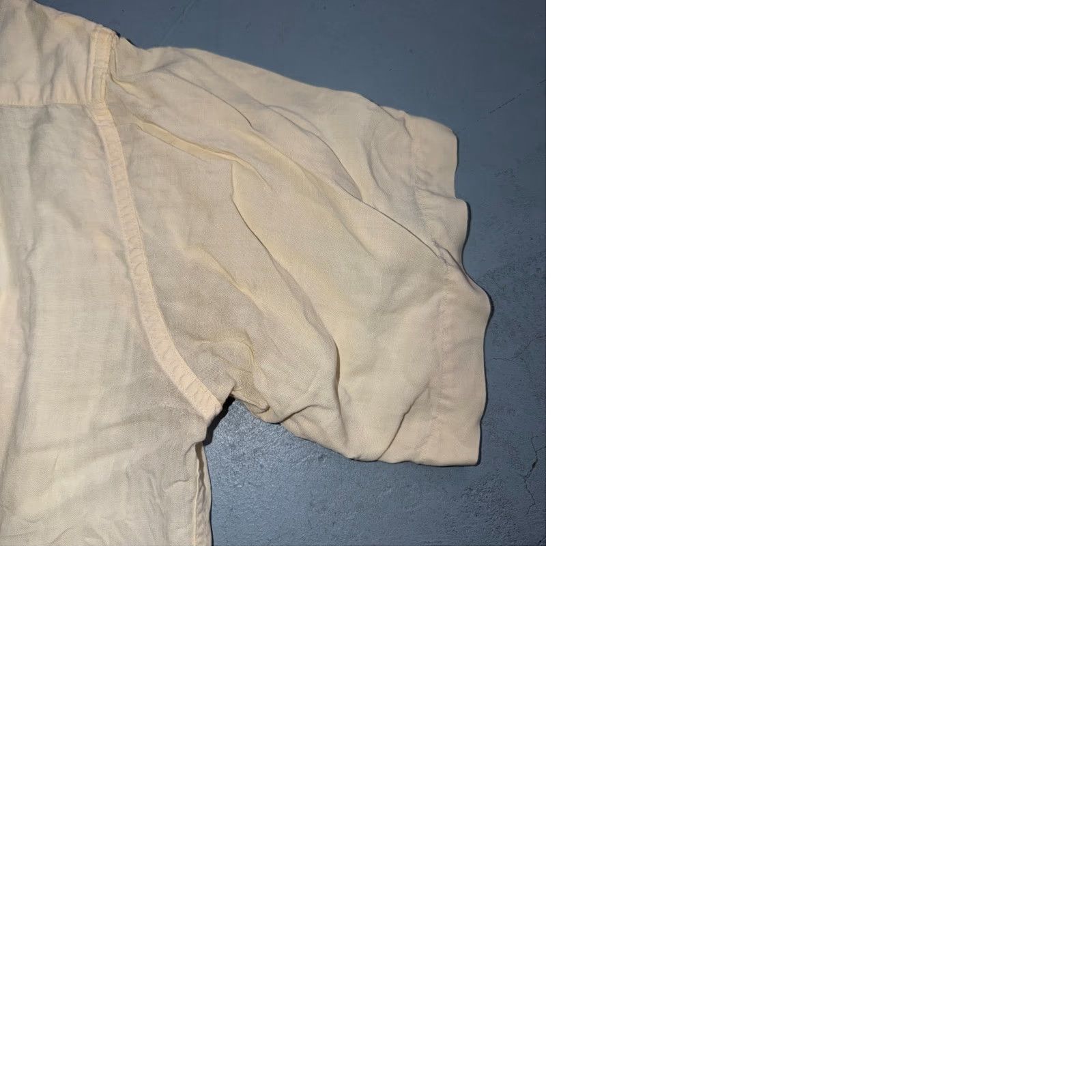 Nat Nast VTG Nat Nast Shirt 1950s Button-Up Short Sleeve Collared Silk Cotton Gabardine Rayon Yellow Mens M Retro 50s Rockabilly Embroidered Pleated Rare Size US M / EU 48-50 / 2 - 10 Thumbnail