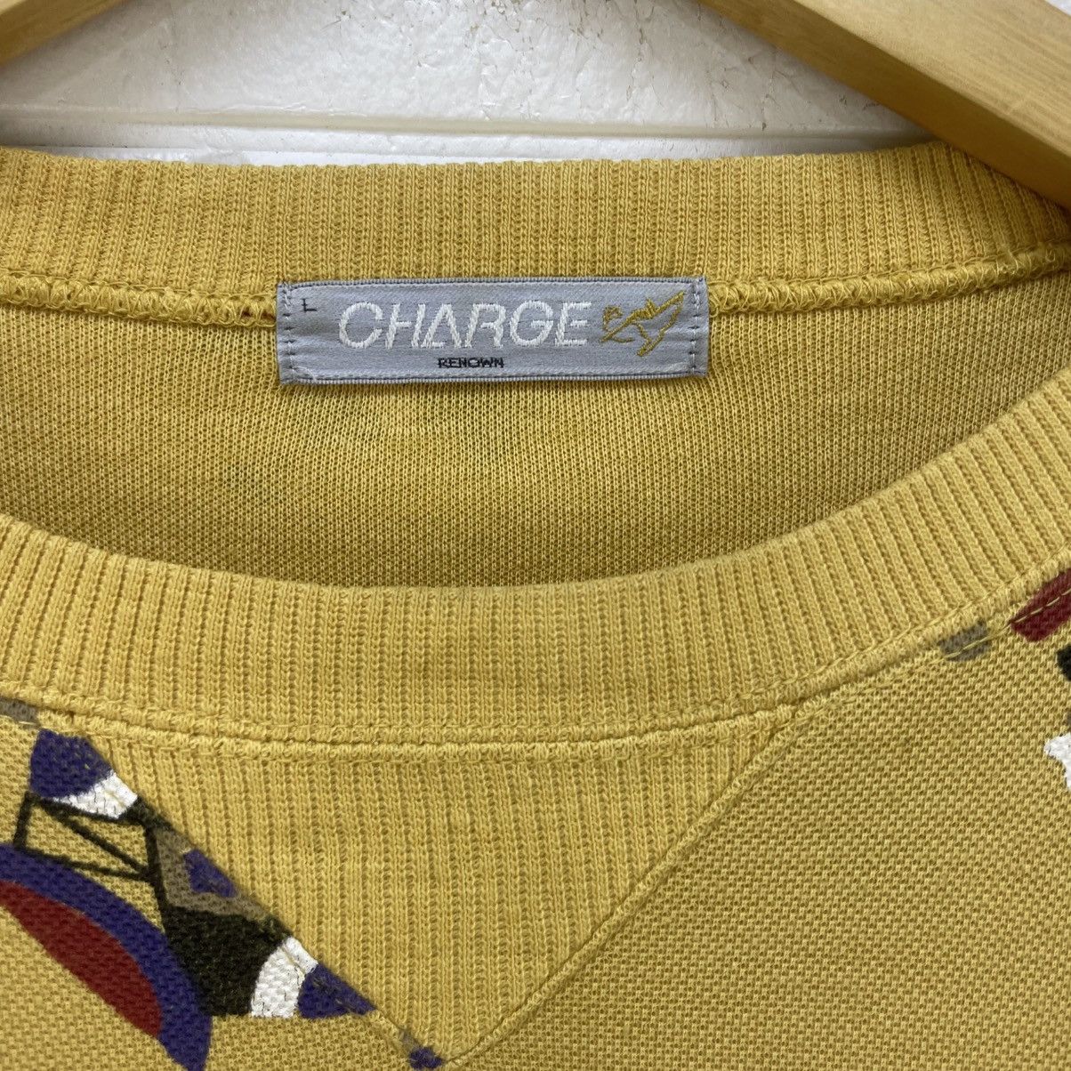 Japanese Brand 💥Vintage Charge Renown Fullprint Sweatshirt Size US M / EU 48-50 / 2 - 8 Thumbnail