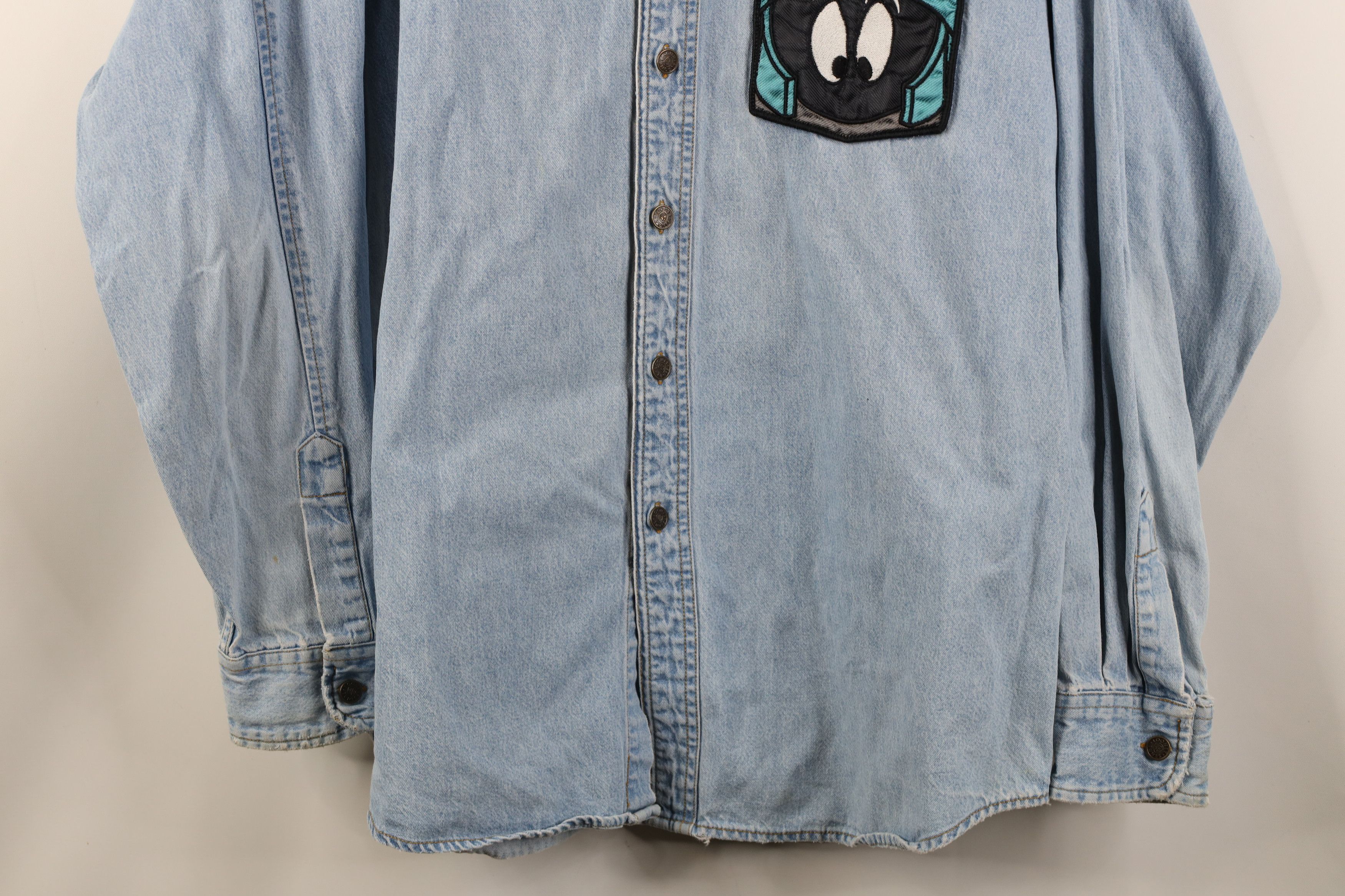 Vintage Vintage 90s Looney Tunes Alien Marvin the Martian Shirt Size US M / EU 48-50 / 2 - 3 Thumbnail