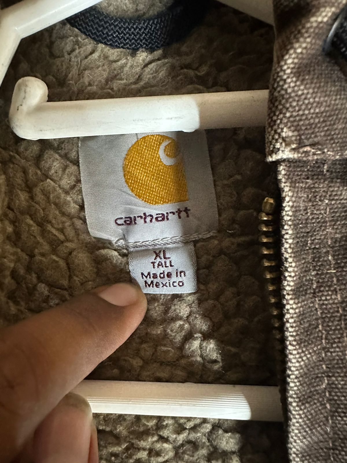 Carhartt × Vintage Vintage Carhartt hooded jacket XL TALL Size US XL / EU 56 / 4 - 9 Thumbnail