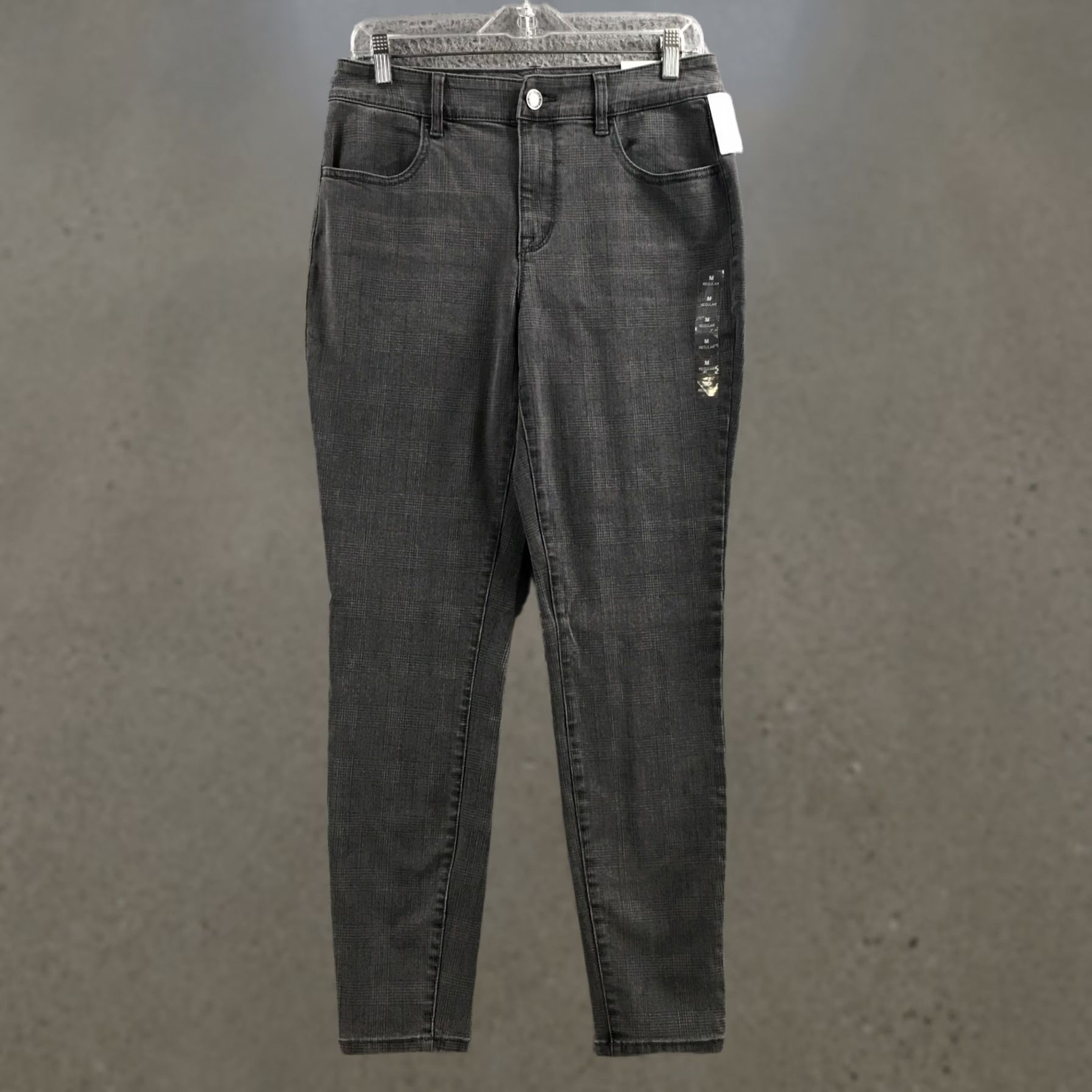 Vintage Maurices Jegging Jeans Womens M Reg Gray Denim High Rise Zip NEW Size 32" / US 10 / IT 46 - 1 Thumbnail