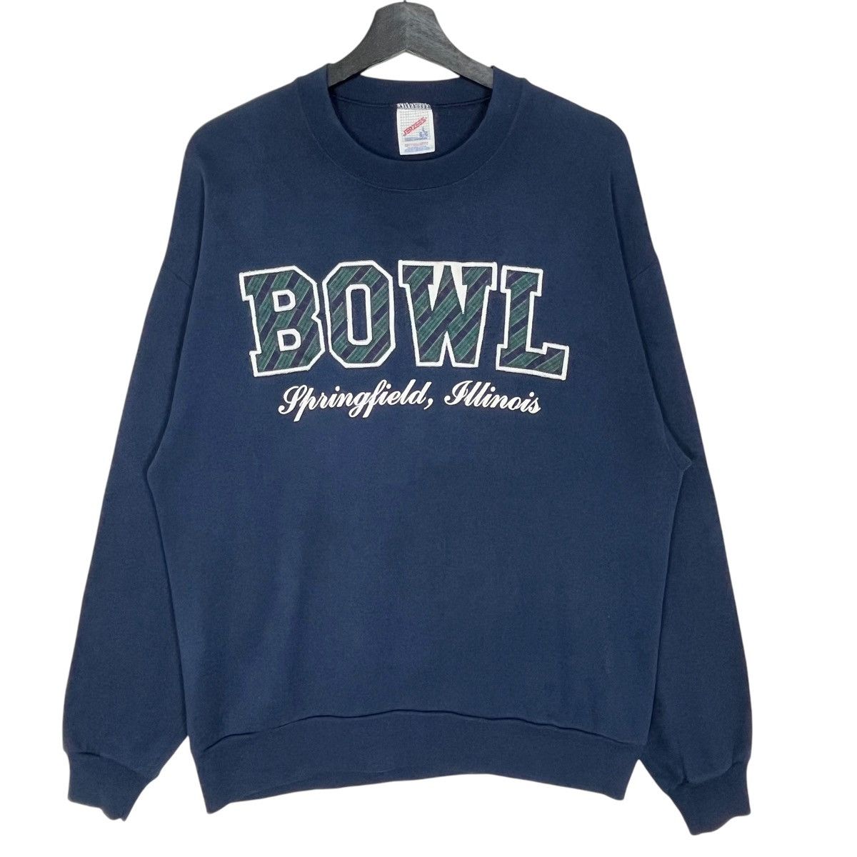 Vintage Vintage 80s Springfield Illinois BOWL University Size US L / EU 52-54 / 3 - 1 Thumbnail