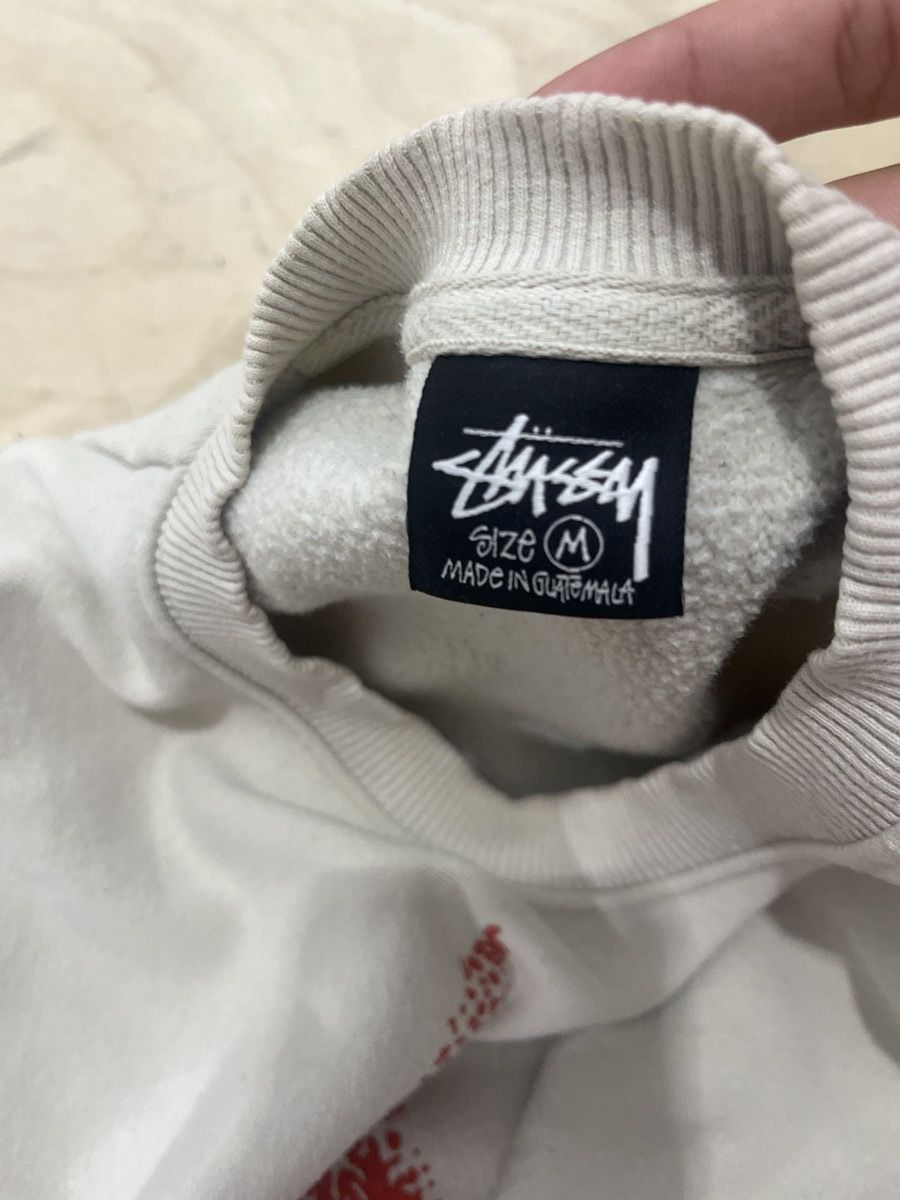 Stussy Stussy Stars Crew ‘Stone’ Size US M / EU 48-50 / 2 - 3 Thumbnail