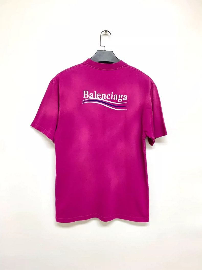 Balenciaga Balenciaga Pink Cola Short Sleeve/XXs Size Size US XXS / EU 40 - 2 Thumbnail
