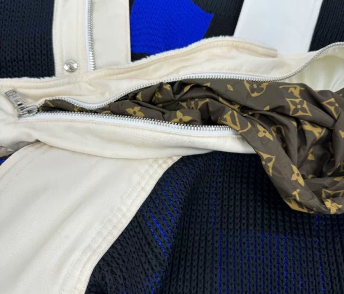 Louis Vuitton Louis Vuitton Blue color block classic wool hooded jacket Size US M / EU 48-50 / 2 - 6 Thumbnail