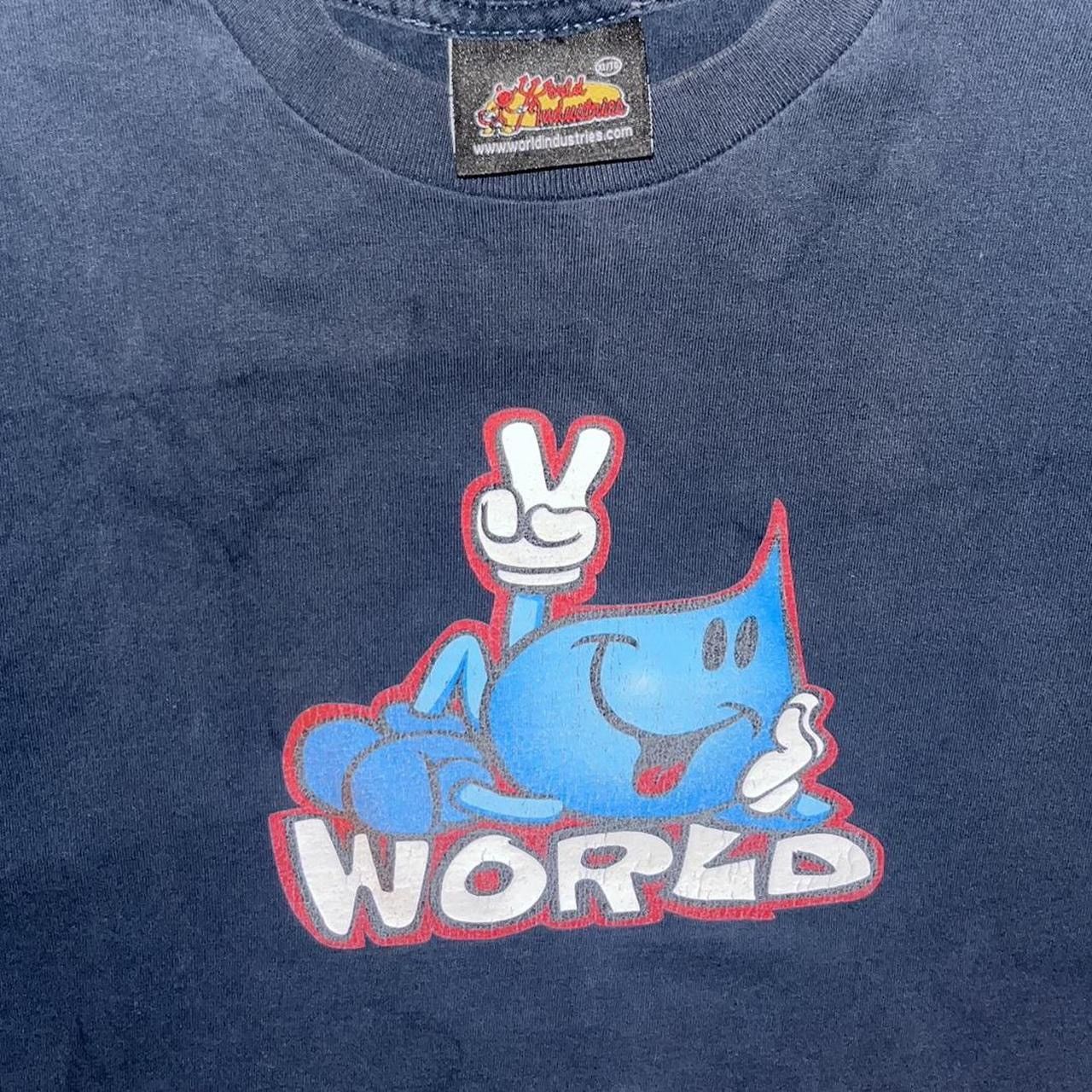 World Industries Vintage Y2K 2000s World Industries Wet Willy JNCO Skate Tee Size US S / EU 44-46 / 1 - 2 Thumbnail
