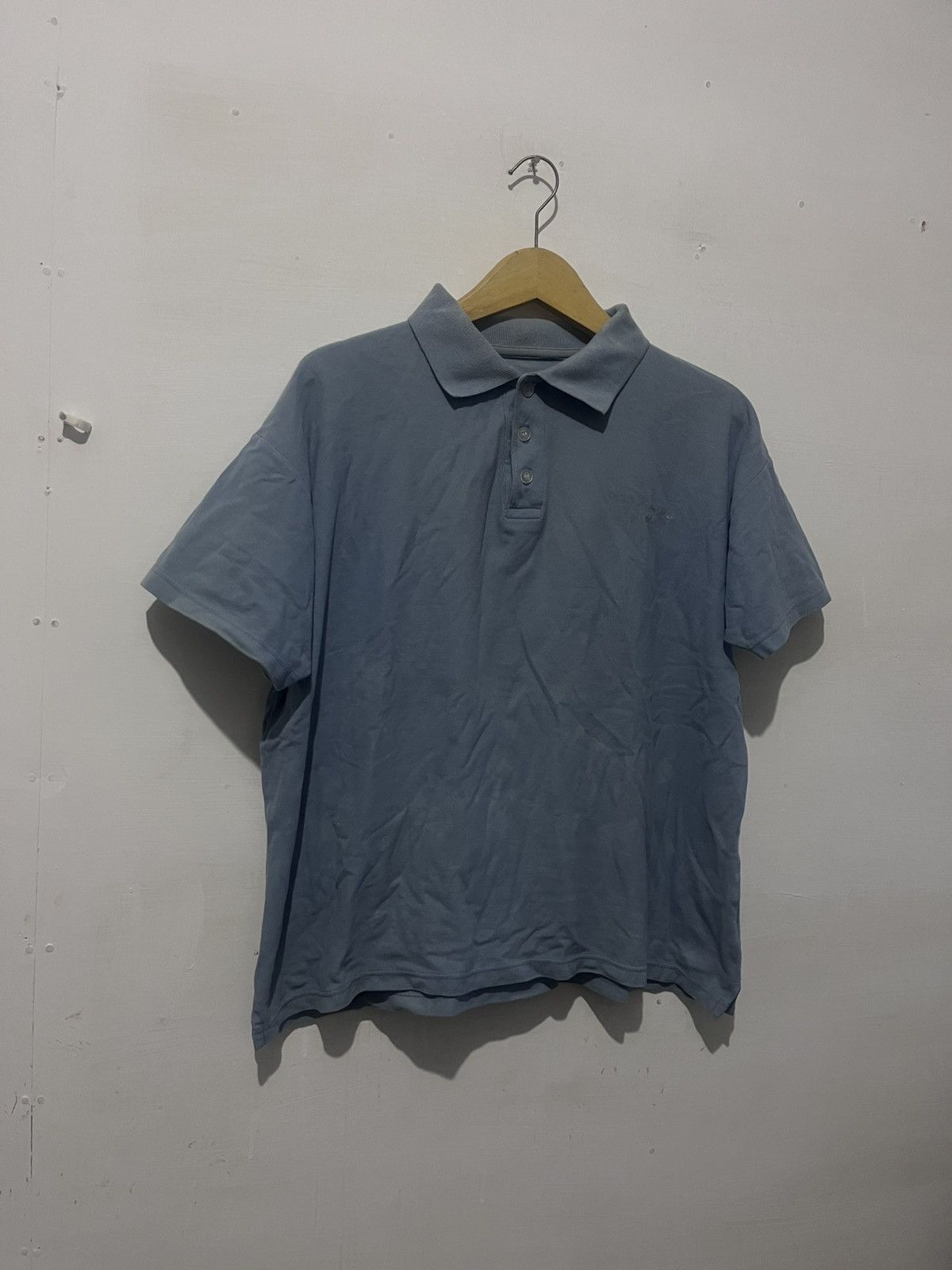Dolce & Gabbana Dolce & Gabbana Authentic Logo Polo Baby Blue Sample Item Size US XL / EU 56 / 4 - 3 Thumbnail