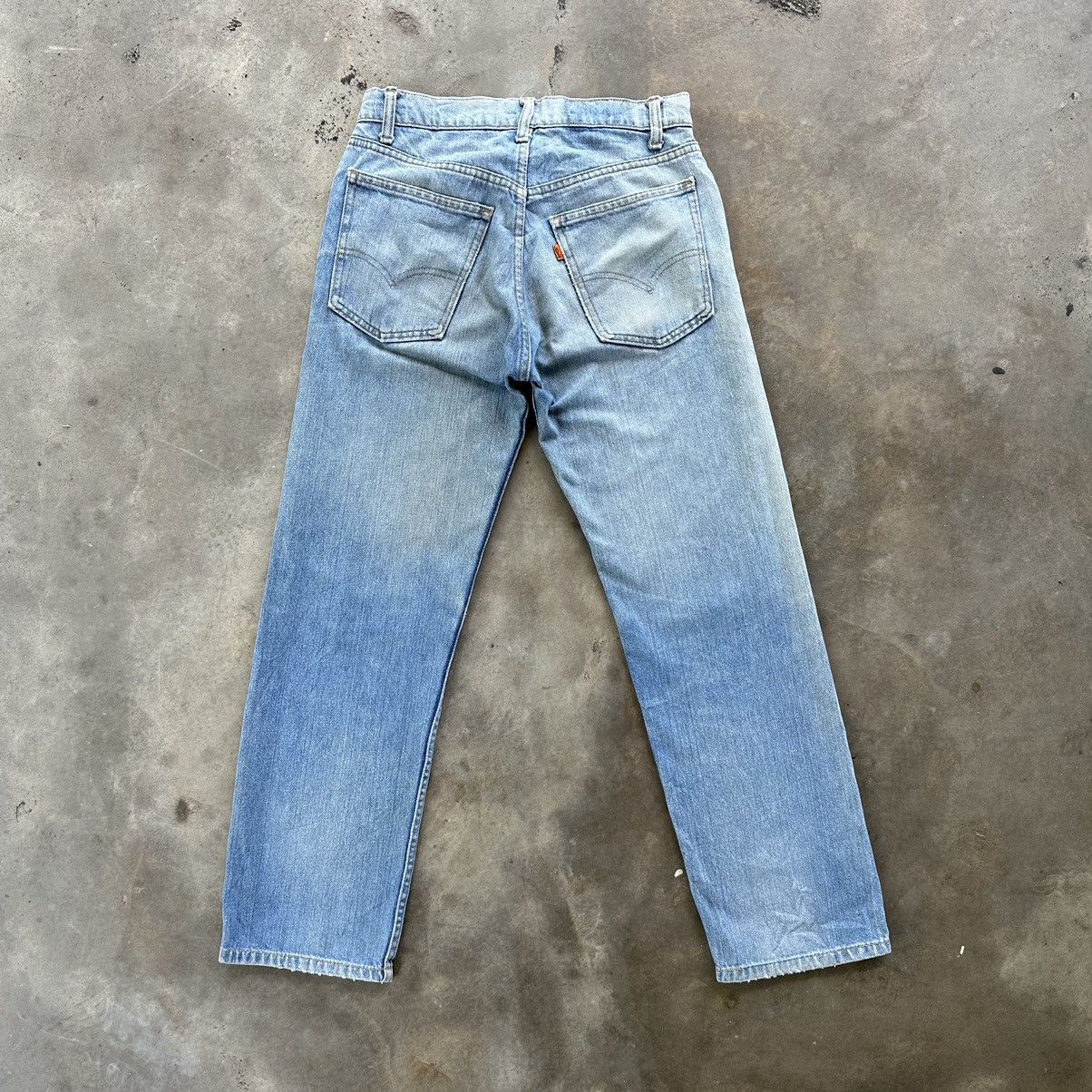 Jean × Levi's × Vintage 80’s Vintage Levi’s USA Light Wash Faded Jean Denim Pant Size US 29 - 11 Thumbnail