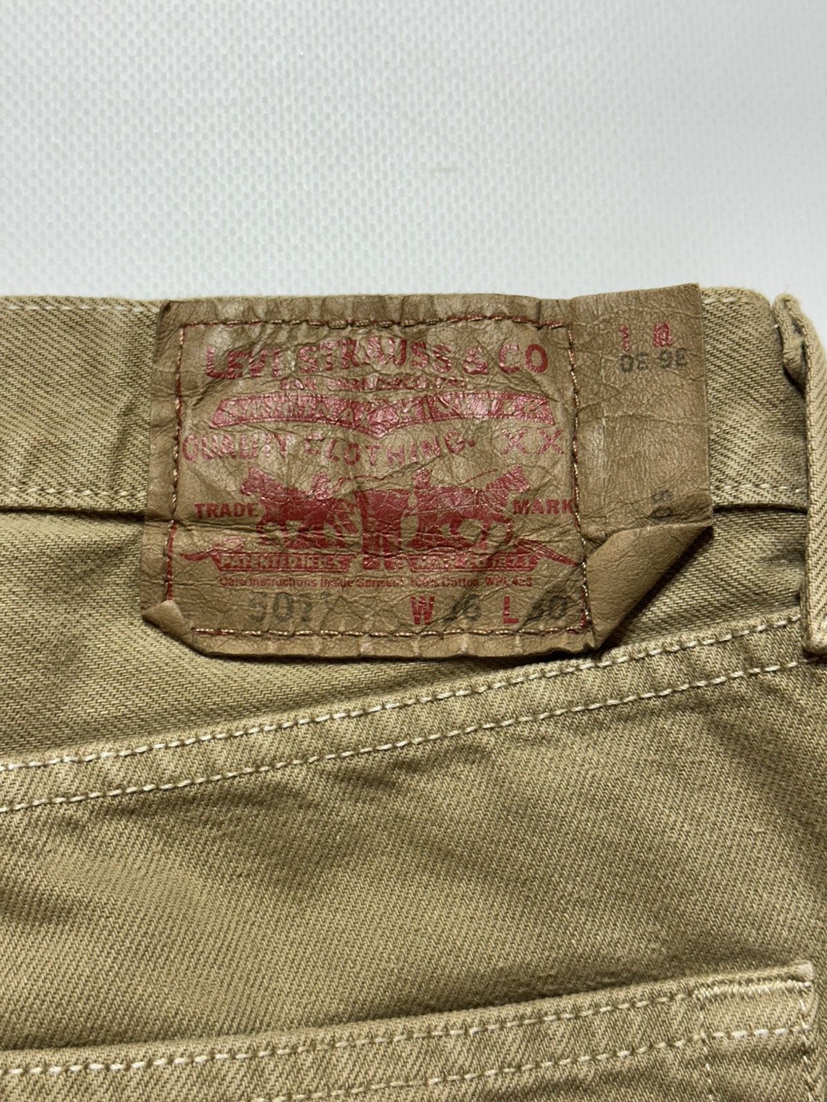 Levi's Vintage Clothing Levis 501 Vintage Brown Pants Size US 36 / EU 52 - 9 Thumbnail