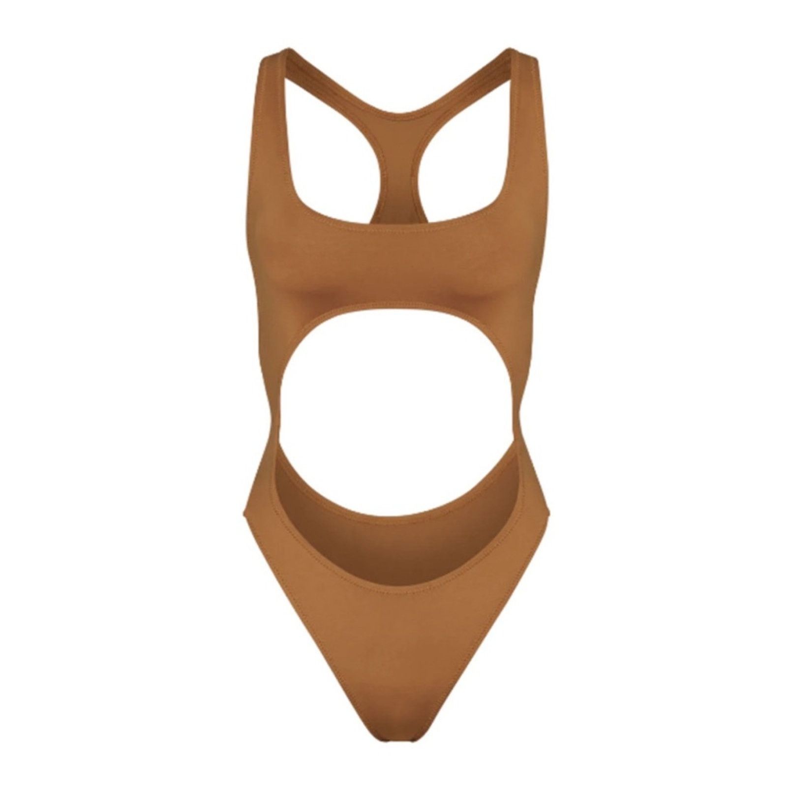 SKIMS SKIMS Swim Cut Out Monokin One Piece Swimsuit Women's XL Size ONE SIZE - 6 Thumbnail