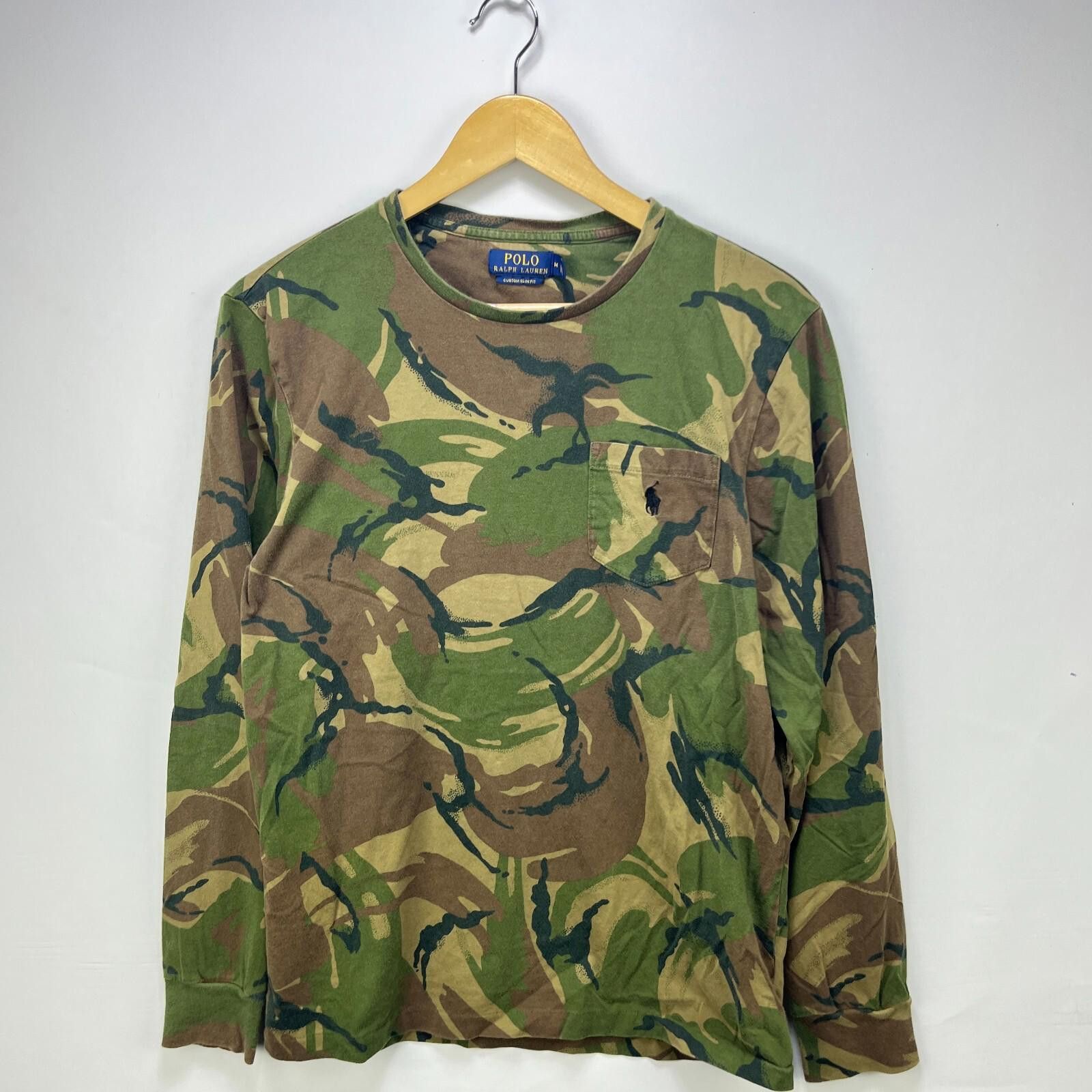 Polo Ralph Lauren Vintage Polo Ralph Lauren Pony Ammo Long Sleeve Shirt Medium Size US M / EU 48-50 / 2 - 1 Thumbnail