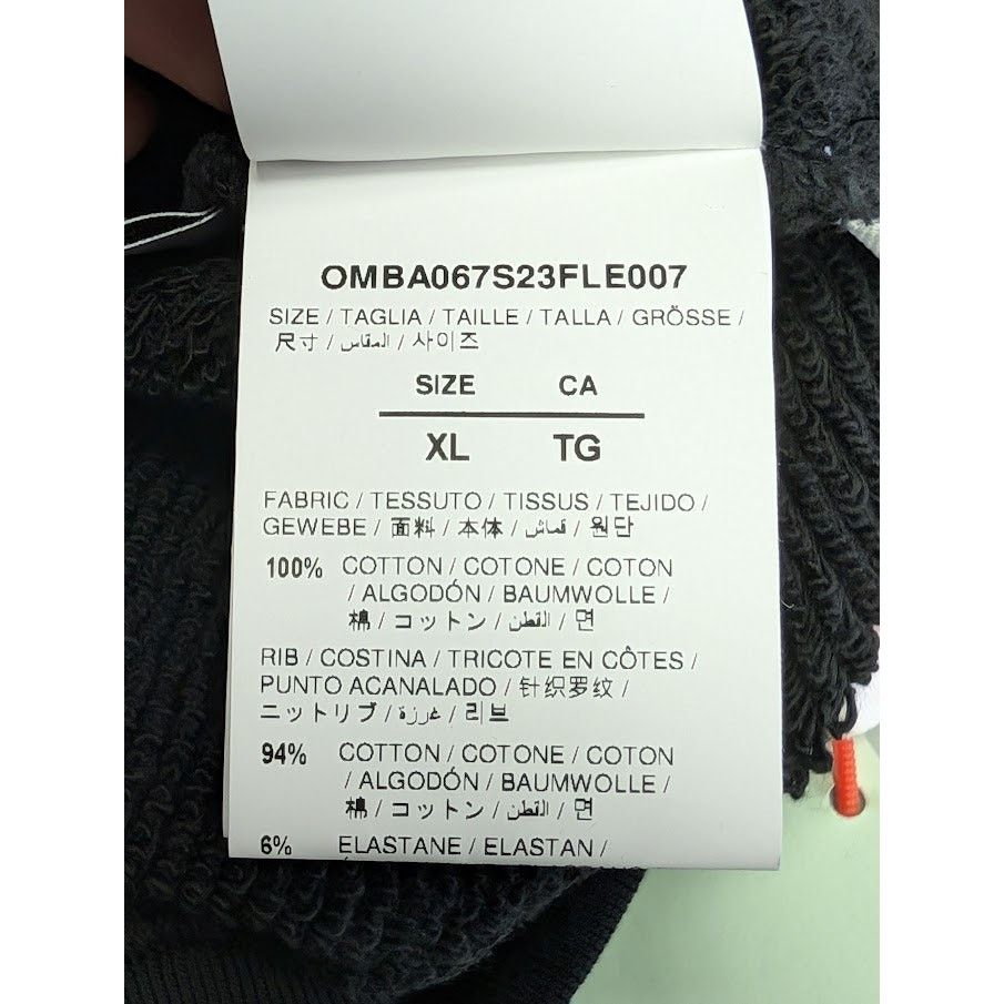 Off-White o1rshd1 Bookish Laund Boxy Crewneck in Black Size US XL / EU 56 / 4 - 17 Thumbnail