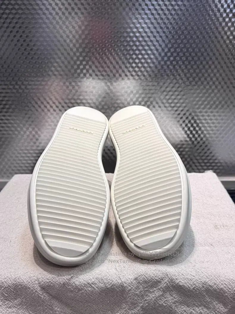Rick Owens Rick Owens Double-threaded satin canvas pure white Grand C Size US 6.5 / IT 36.5 - 7 Thumbnail