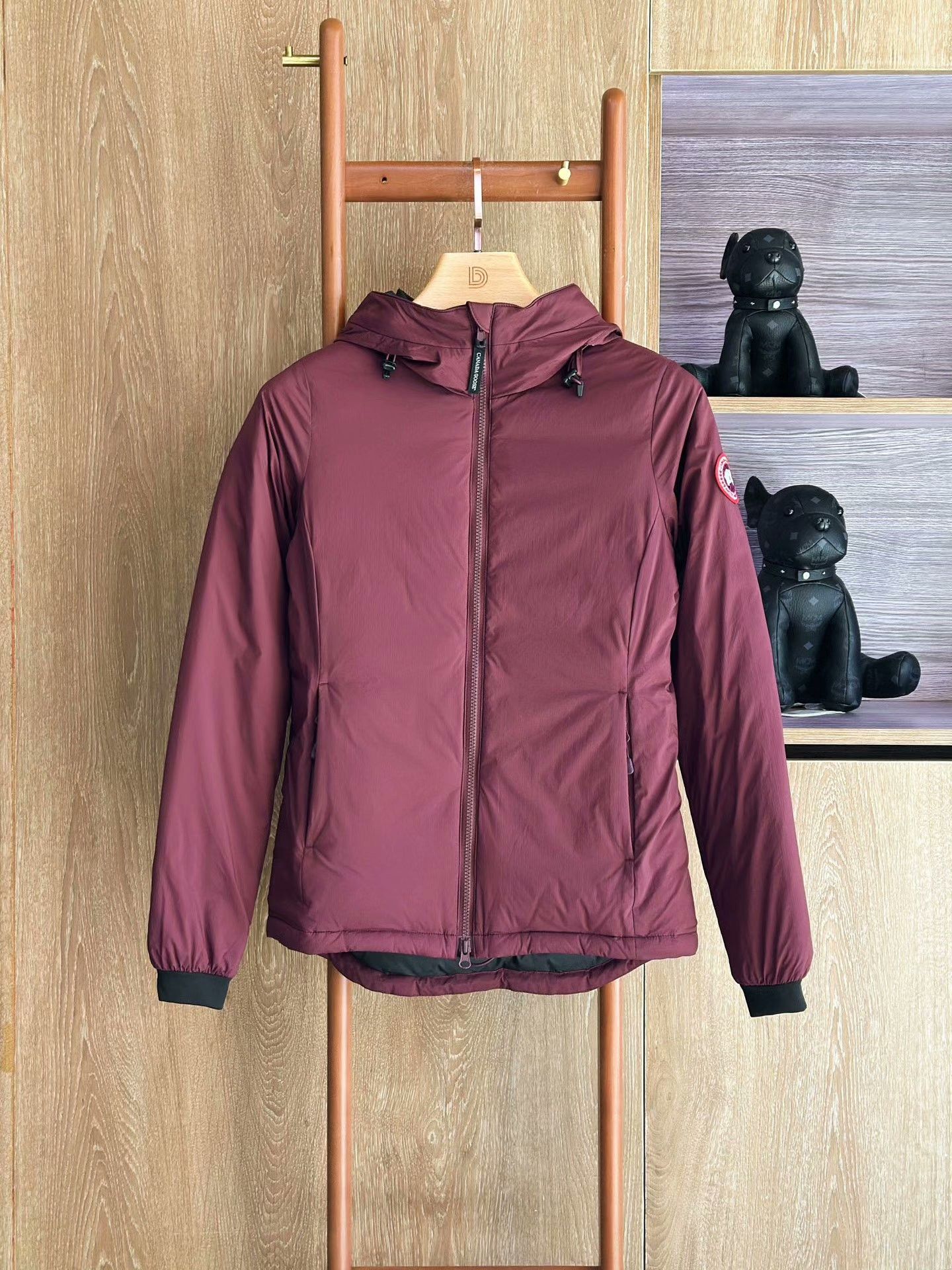 Canada Goose Canada Goose Red Hooded Down Jacket Size US XS / EU 42 / 0 - 1 Thumbnail