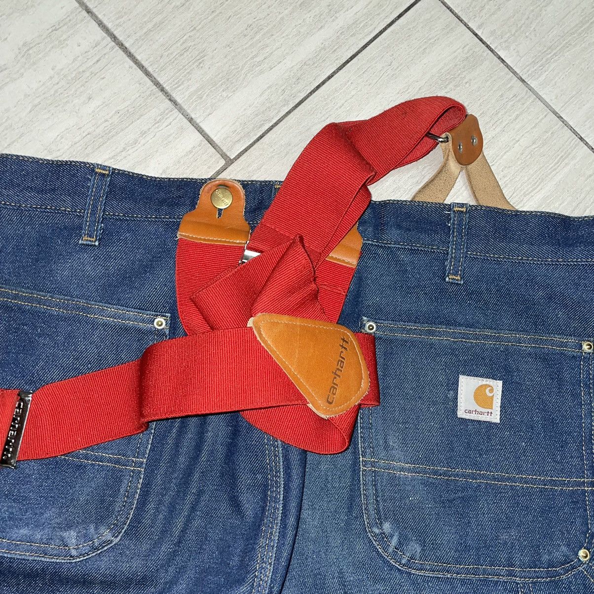 Carhartt Carhartt raw denim double knee pant with suspenders Size US 38 / EU 54 - 7 Thumbnail