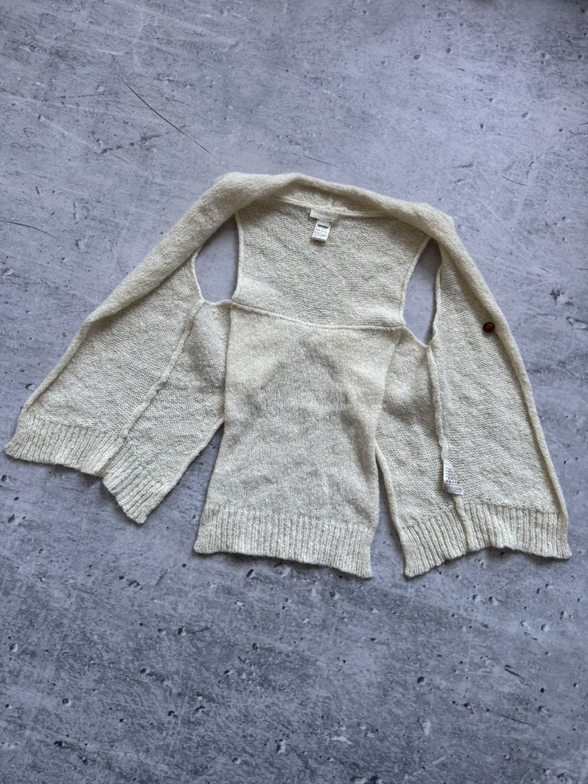 Diesel × Japanese Brand 🐁DIESEL Y2K vintage wmns wool vest Japanese style Size L / US 10 / IT 46 - 4 Thumbnail