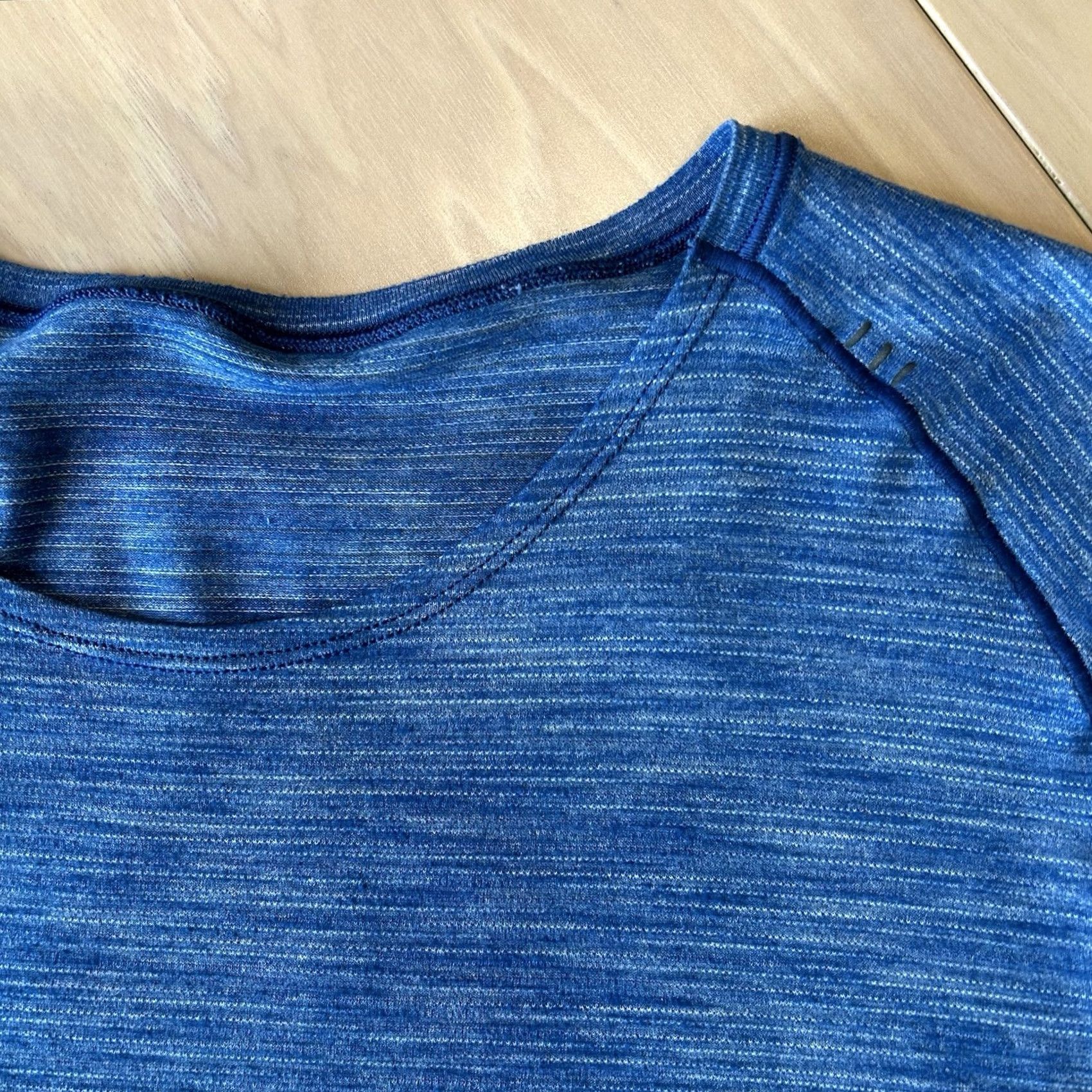 Lululemon Lululemon Performance Blue Crew Shirt Short Sleeve Men's Medium Size US M / EU 48-50 / 2 - 3 Thumbnail