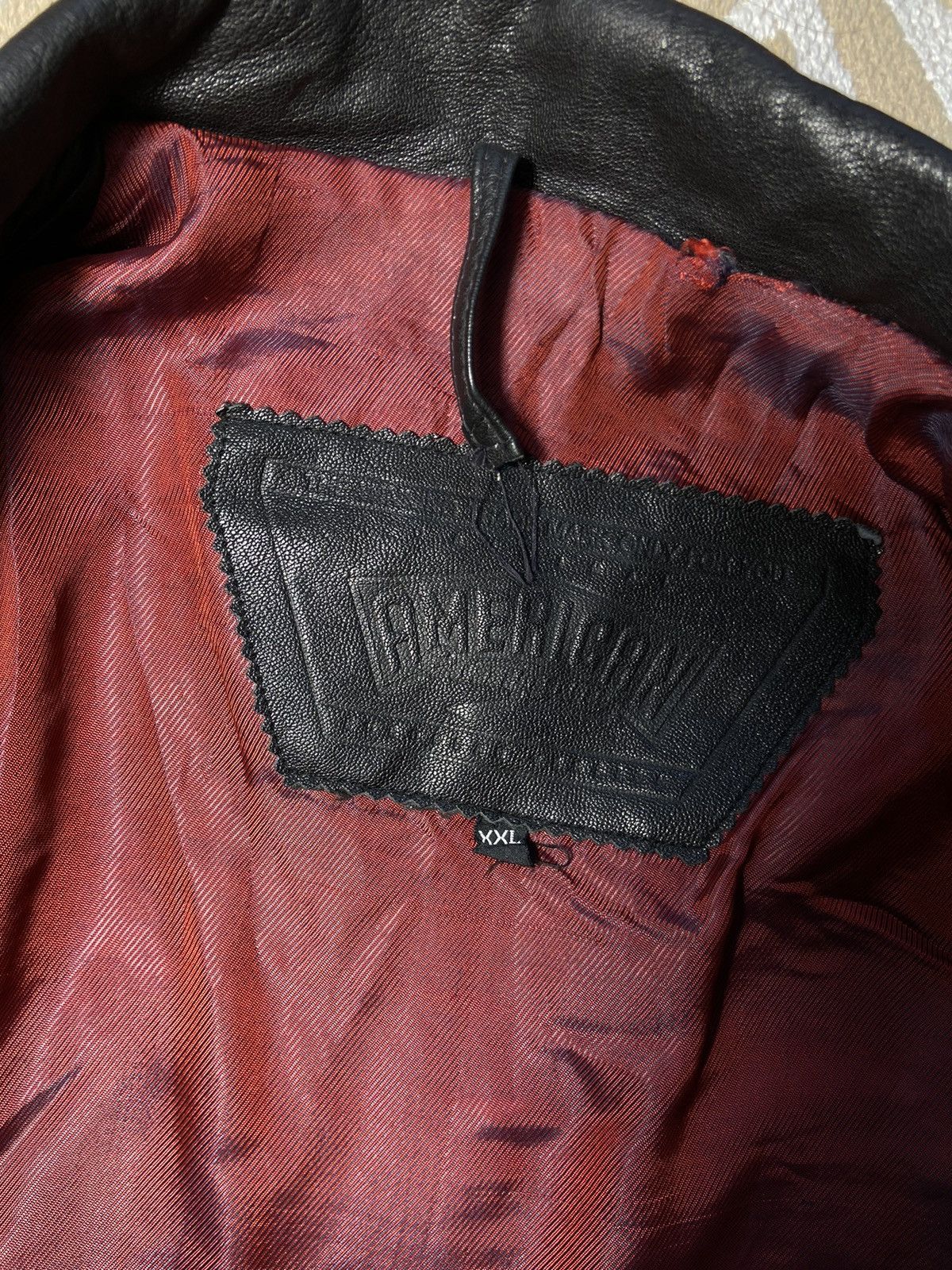 Nice leather jacket vintage 00s motorcycle jacket