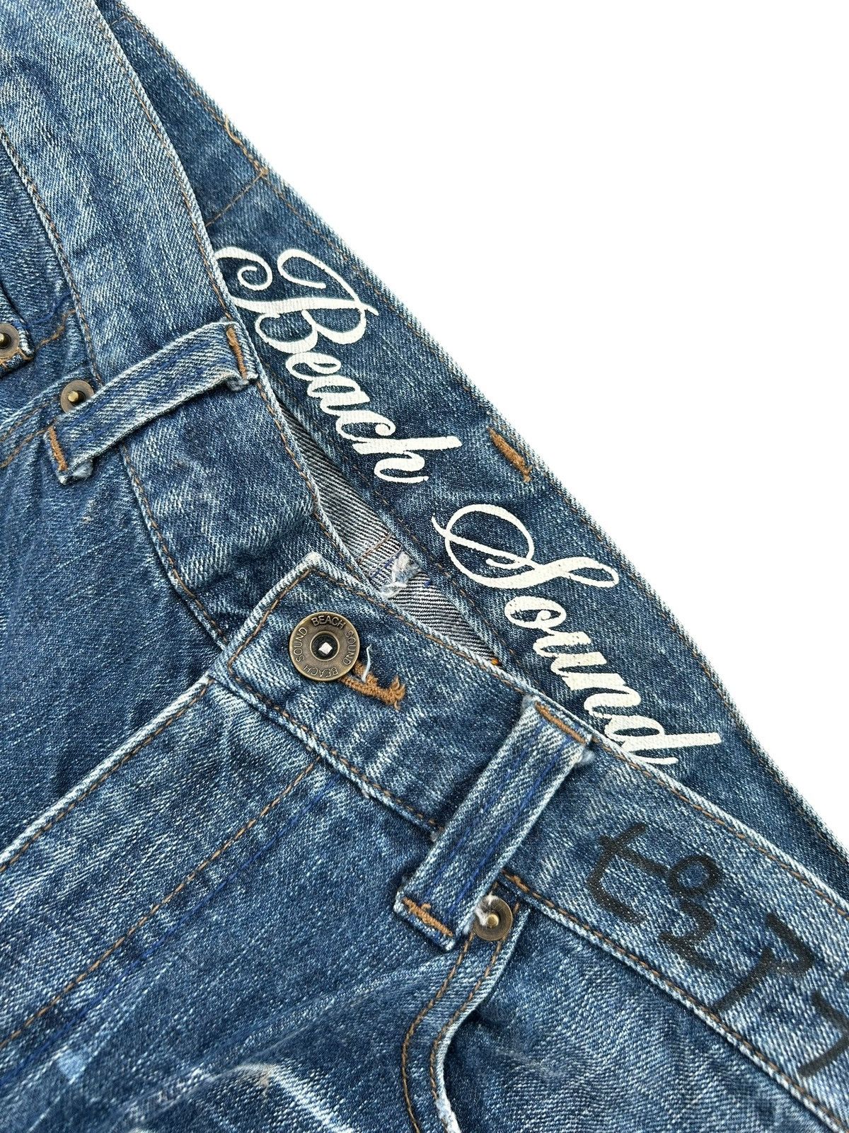 FLARE Beach Sound Japanese Style Denim Jeans ☠️🎌