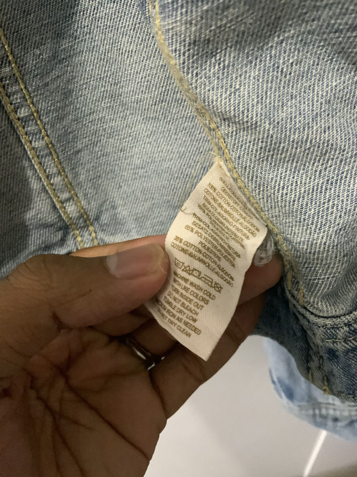 If Six Was Nine Free People Navajo Patchwork Distressed Kmrii Jacket Size US XS / EU 42 / 0 - 17 Thumbnail