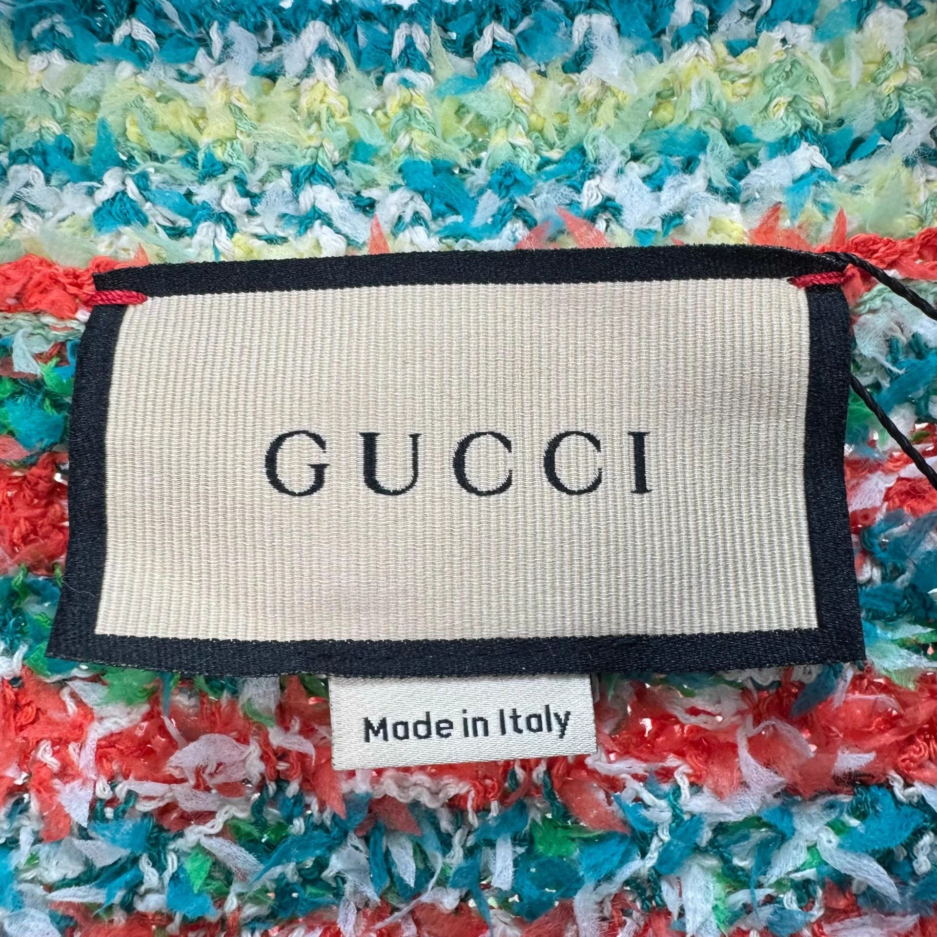 Gucci Gucci Chanel GG allover print knit cardy L new Size L / US 10 / IT 46 - 5 Thumbnail