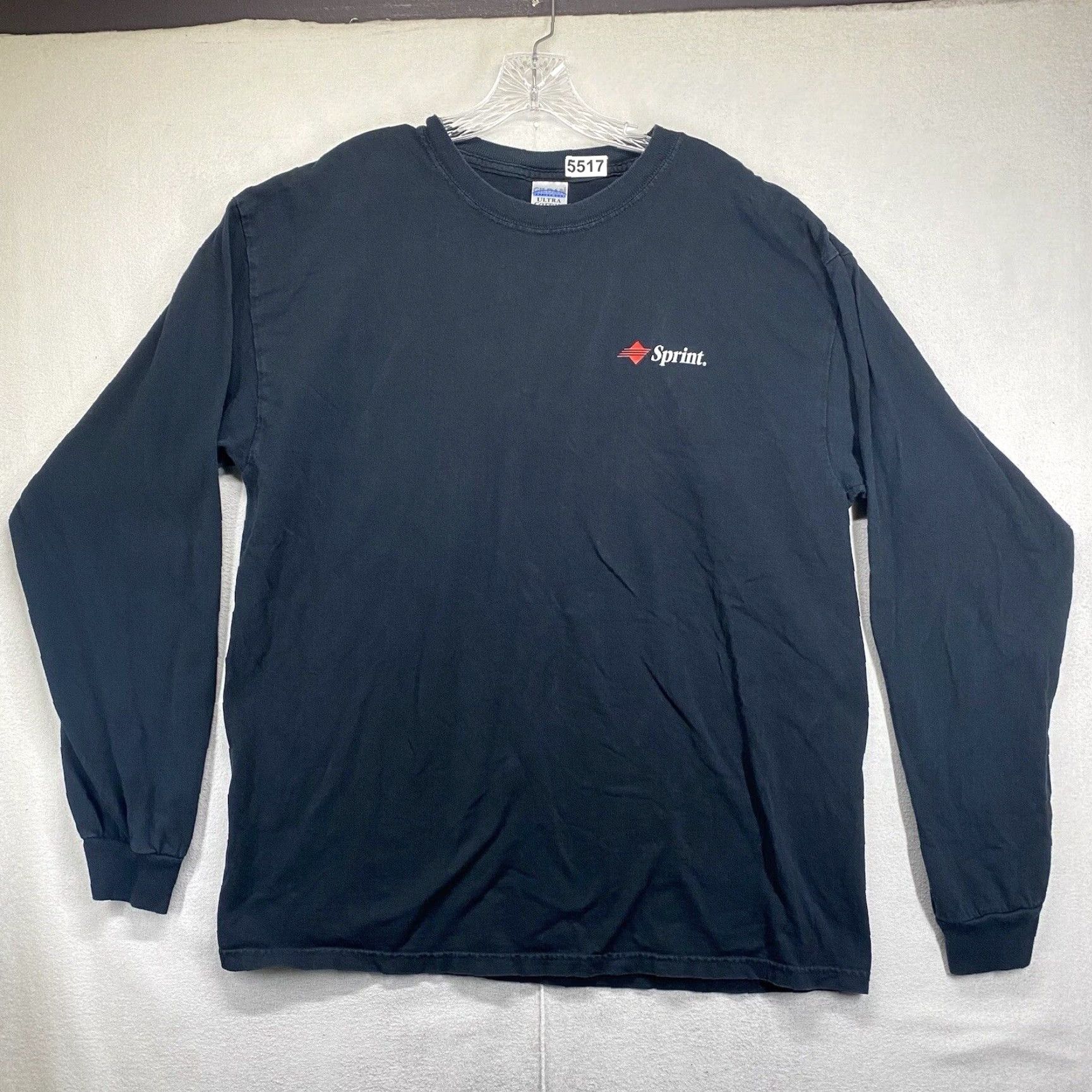 Vintage VINTAGE Sprint T-Shirt Black Long Sleeve XL Y2K 90s Graphic Print Cell Phone Mens Size US XL / EU 56 / 4 - 3 Thumbnail