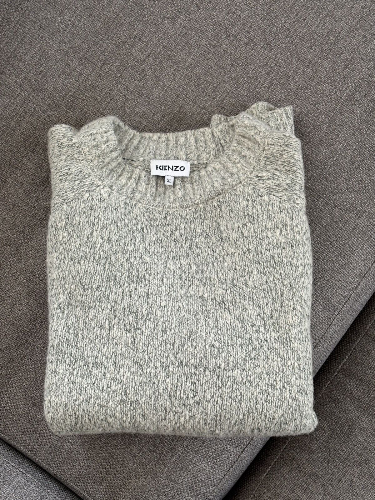 Kenzo Kenzo "K" Cashmere Blend Sweater Size US XL / EU 56 / 4 - 1 Thumbnail
