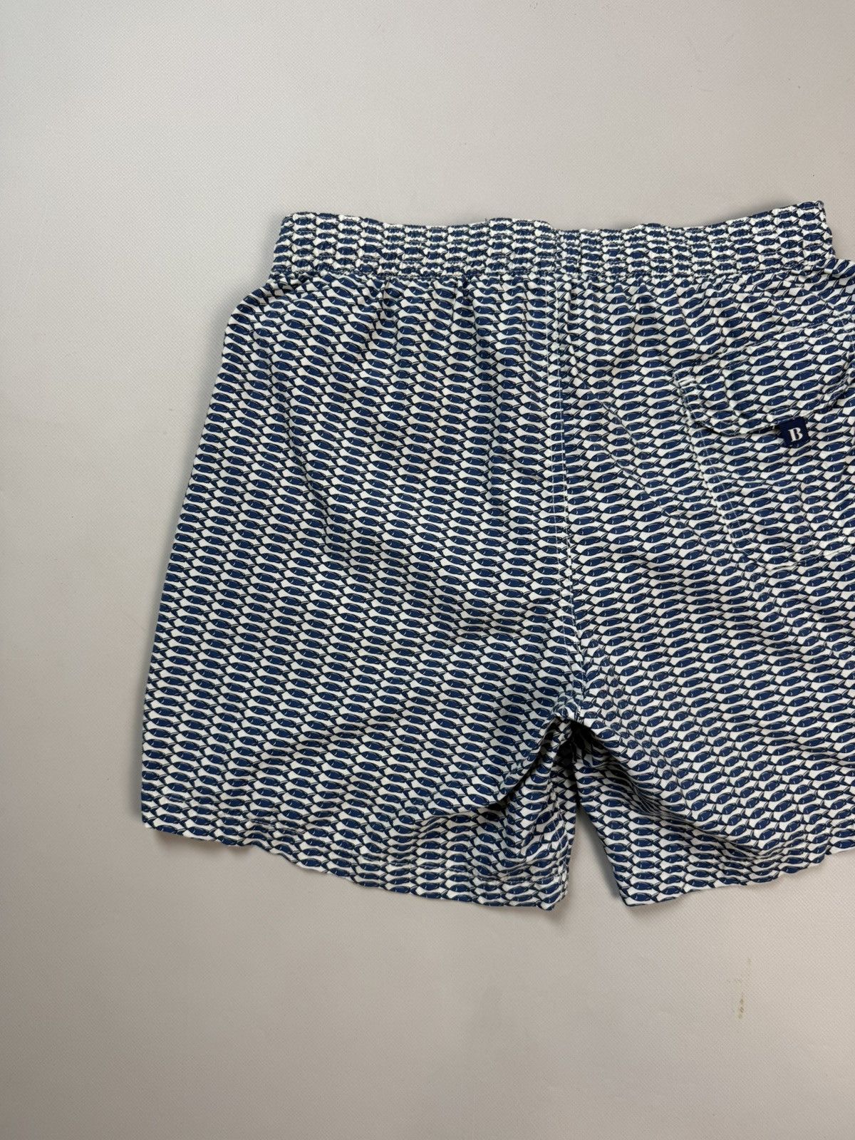 Boggi Boggi Milano Men’s Swimming Beach Fish Logo Shorts Size M Size US 32 / EU 48 - 13 Thumbnail