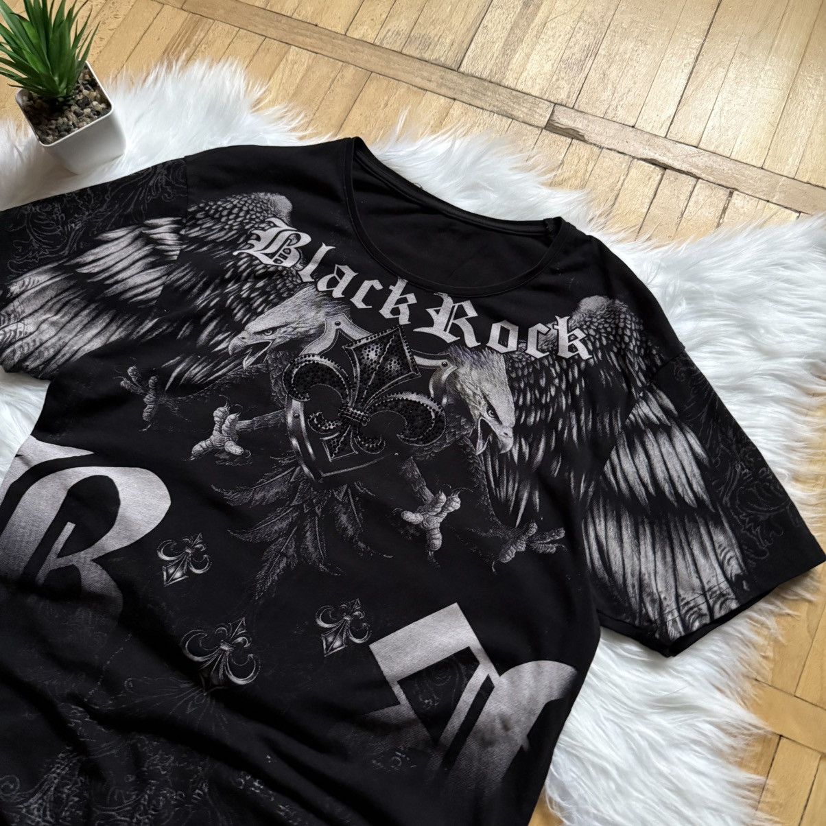 Affliction 📌 Crazy Black Rock Y2K Gothic Skull T-Shirt Affliction vibe Size US M / EU 48-50 / 2 - 2 Thumbnail